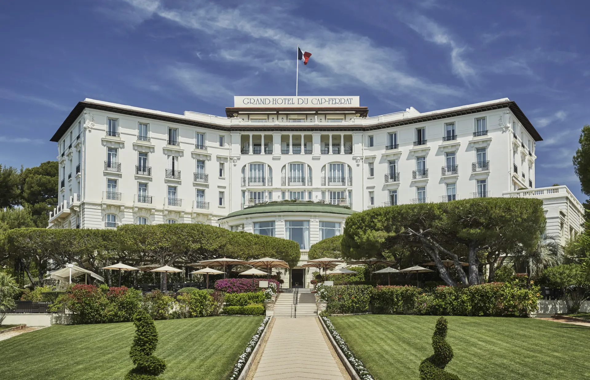 Indgang til Grand-Hôtel du Cap-Ferrat, A Four Seasons Hotel, Frankrig
