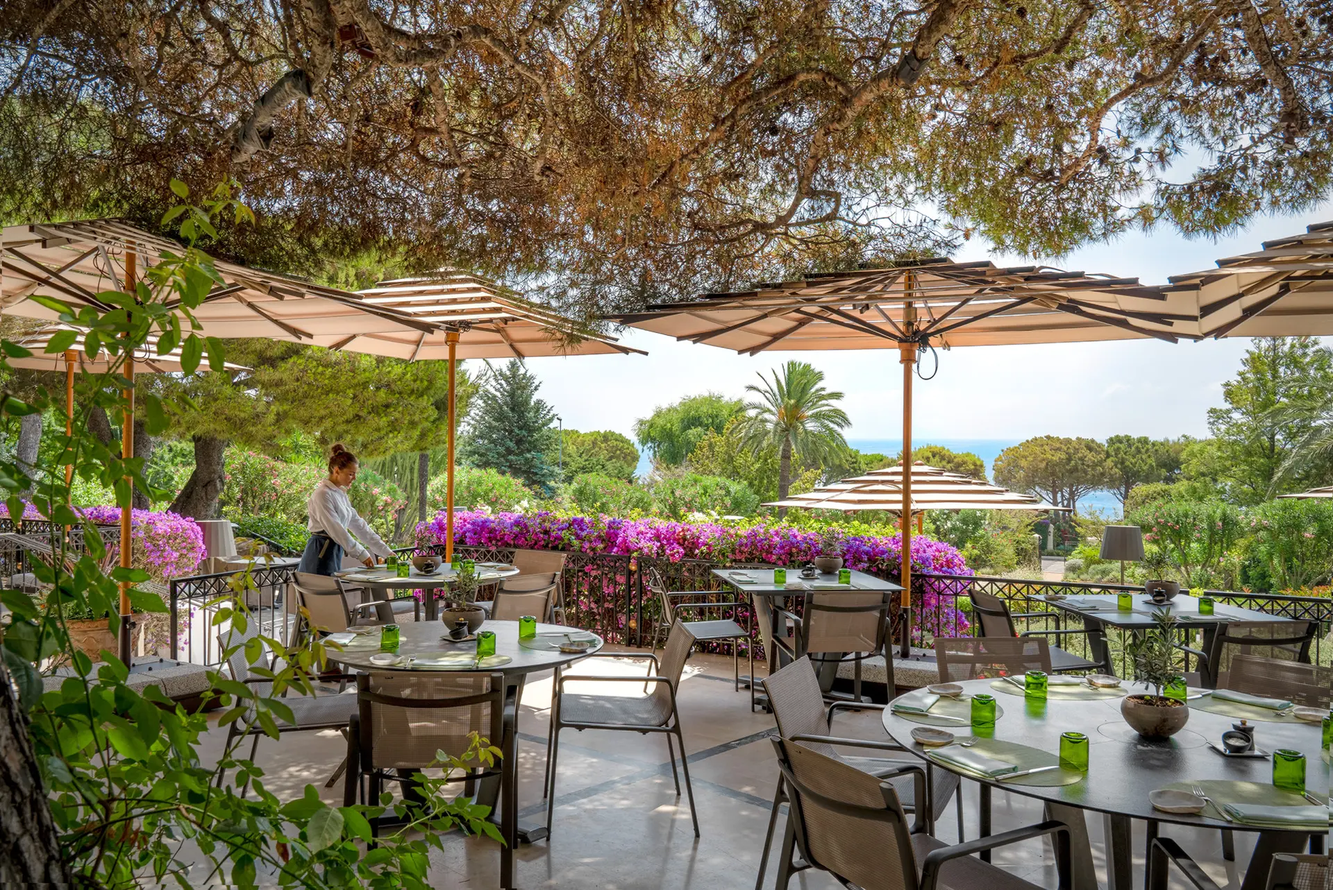Restaurant på Grand-Hôtel du Cap-Ferrat, A Four Seasons Hotel, Frankrig