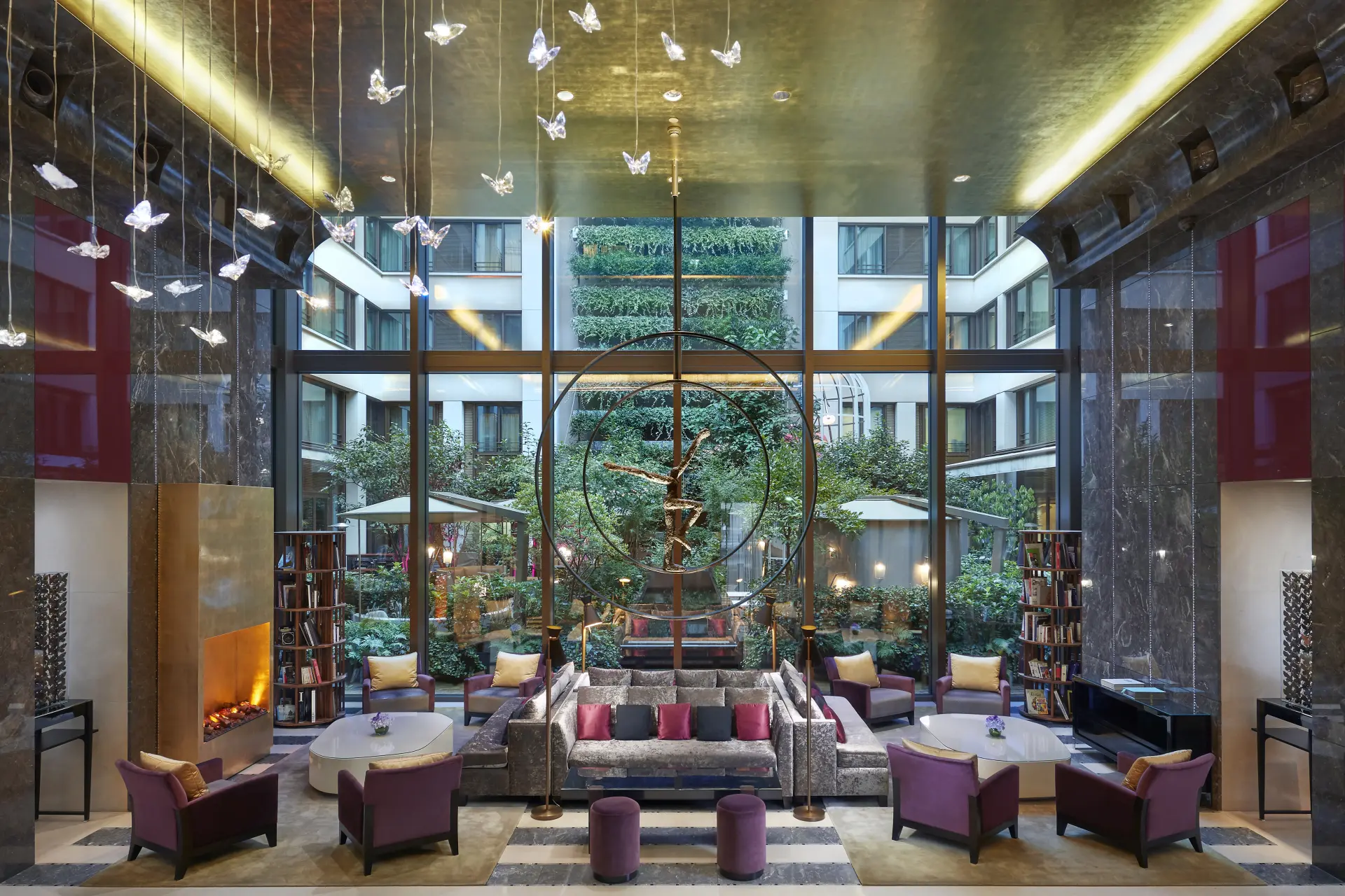 Lobby på Mandarin Oriental Paris, Frankrig