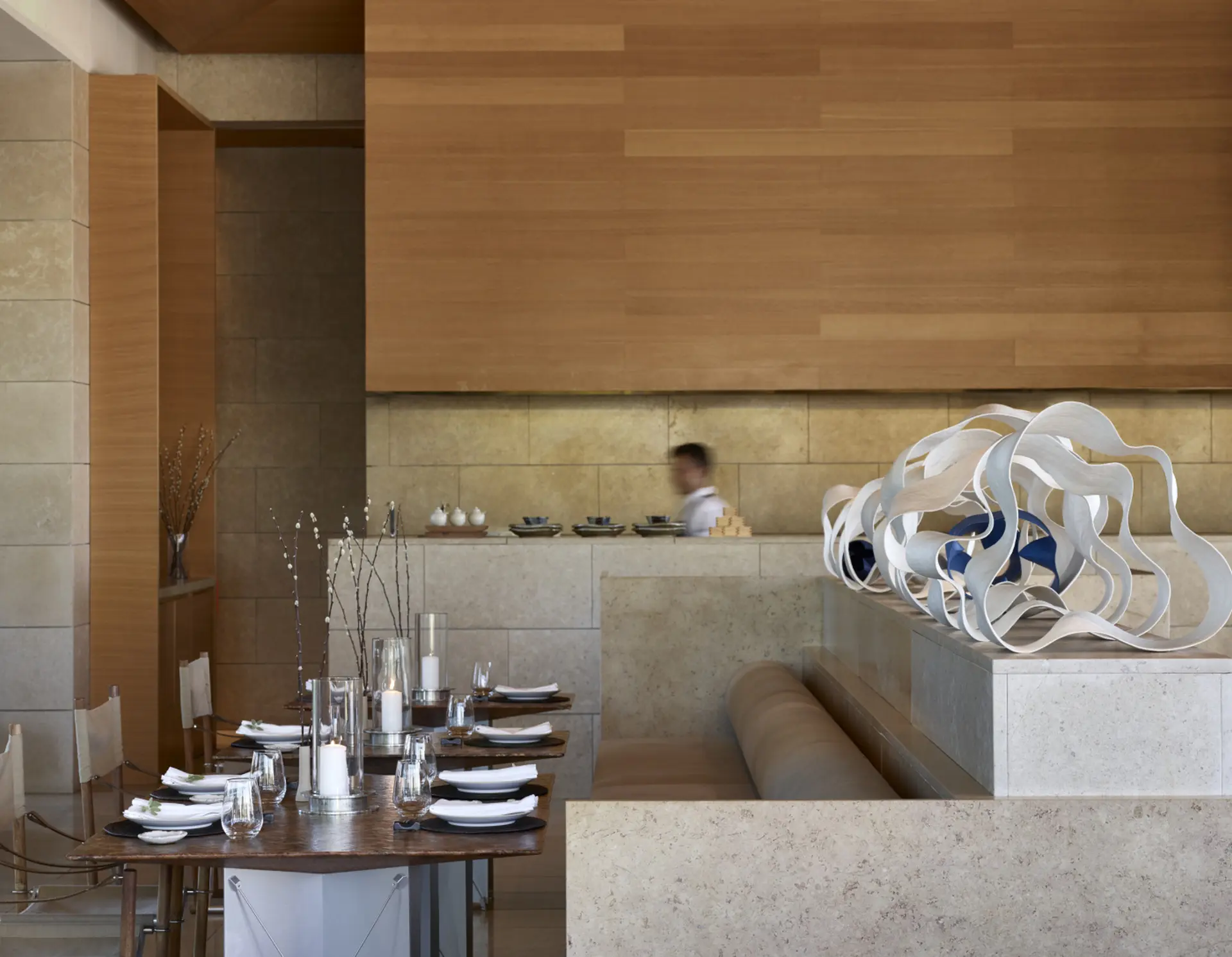 Restaurant på Amanzoe, Grækenland