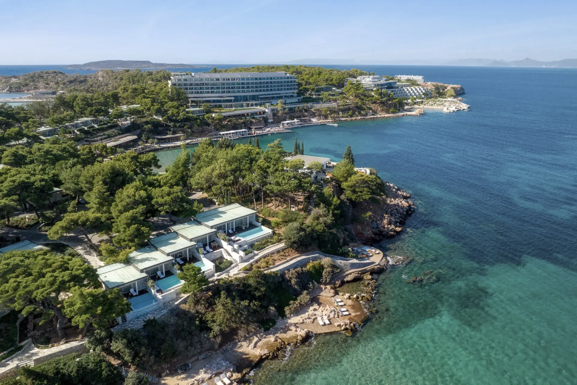 Luftfoto af Four Seasons Astir Palace Hotel Athens, Grækenland