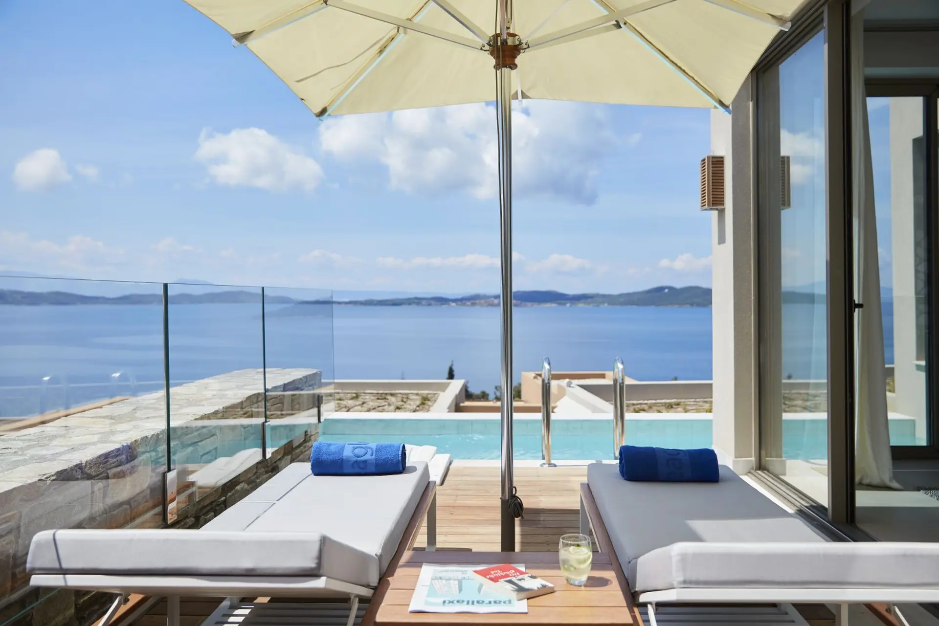 Junior Pool Villa på Eagles Villas, Haldiki, Grækenland