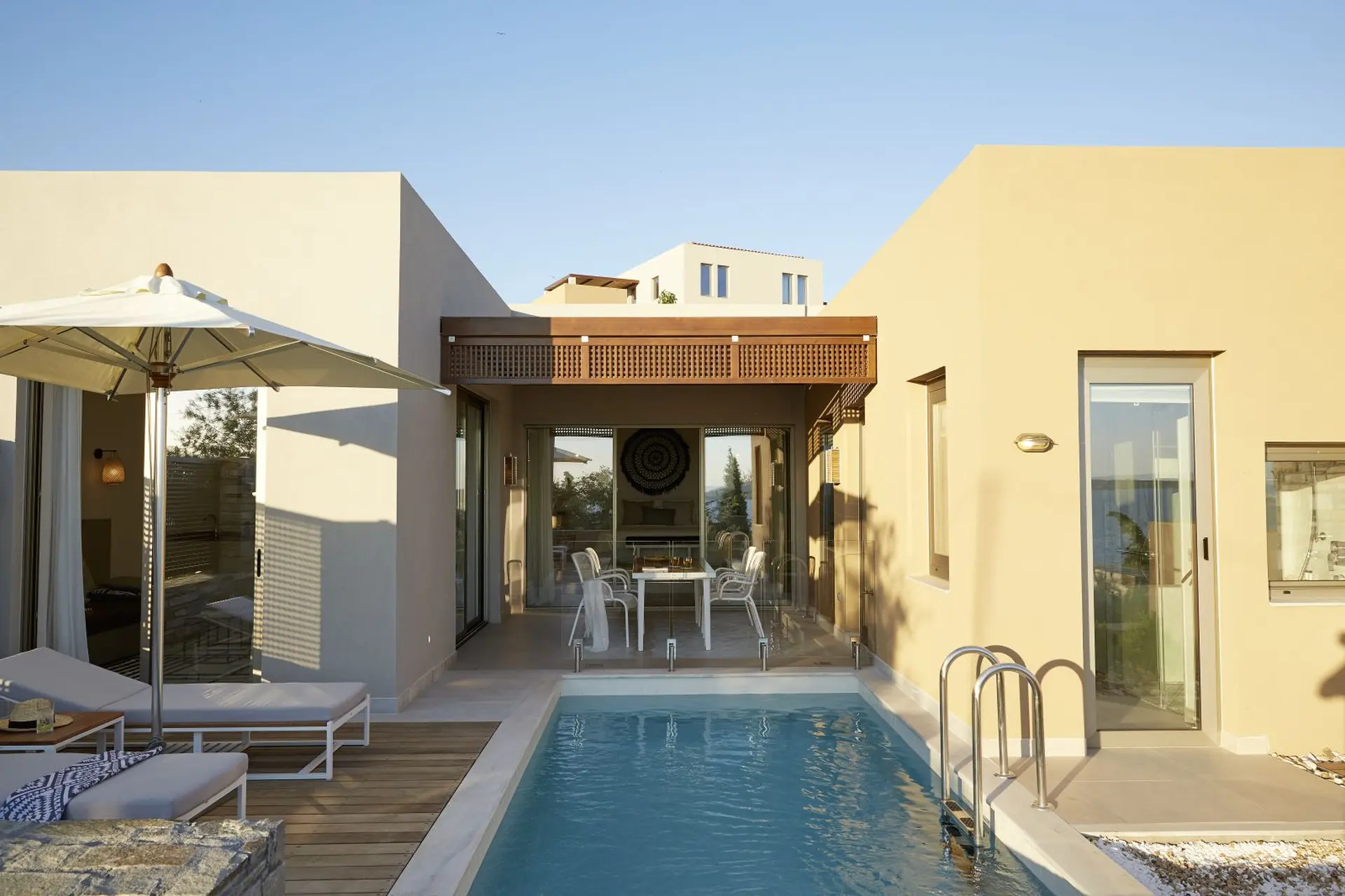 1-vær. Pool Villa på Eagles Villas, Haldiki, Grækenland