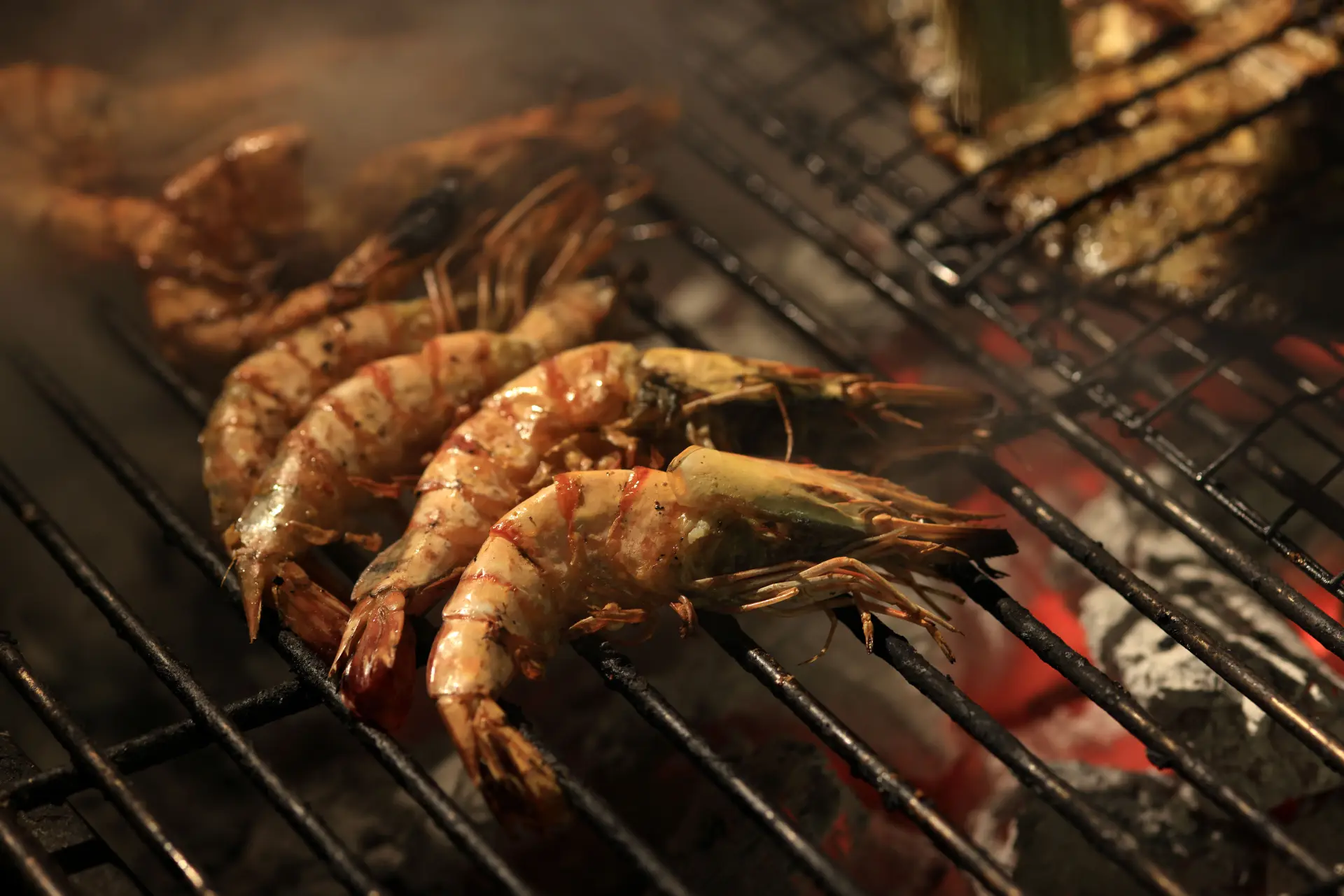Grill mad på Aman Villas at Nusa Dua på Bali