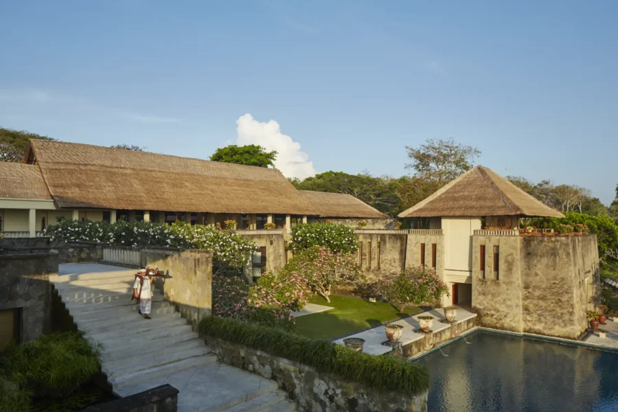 Pool på Aman Villas at Nusa Dua på Bali