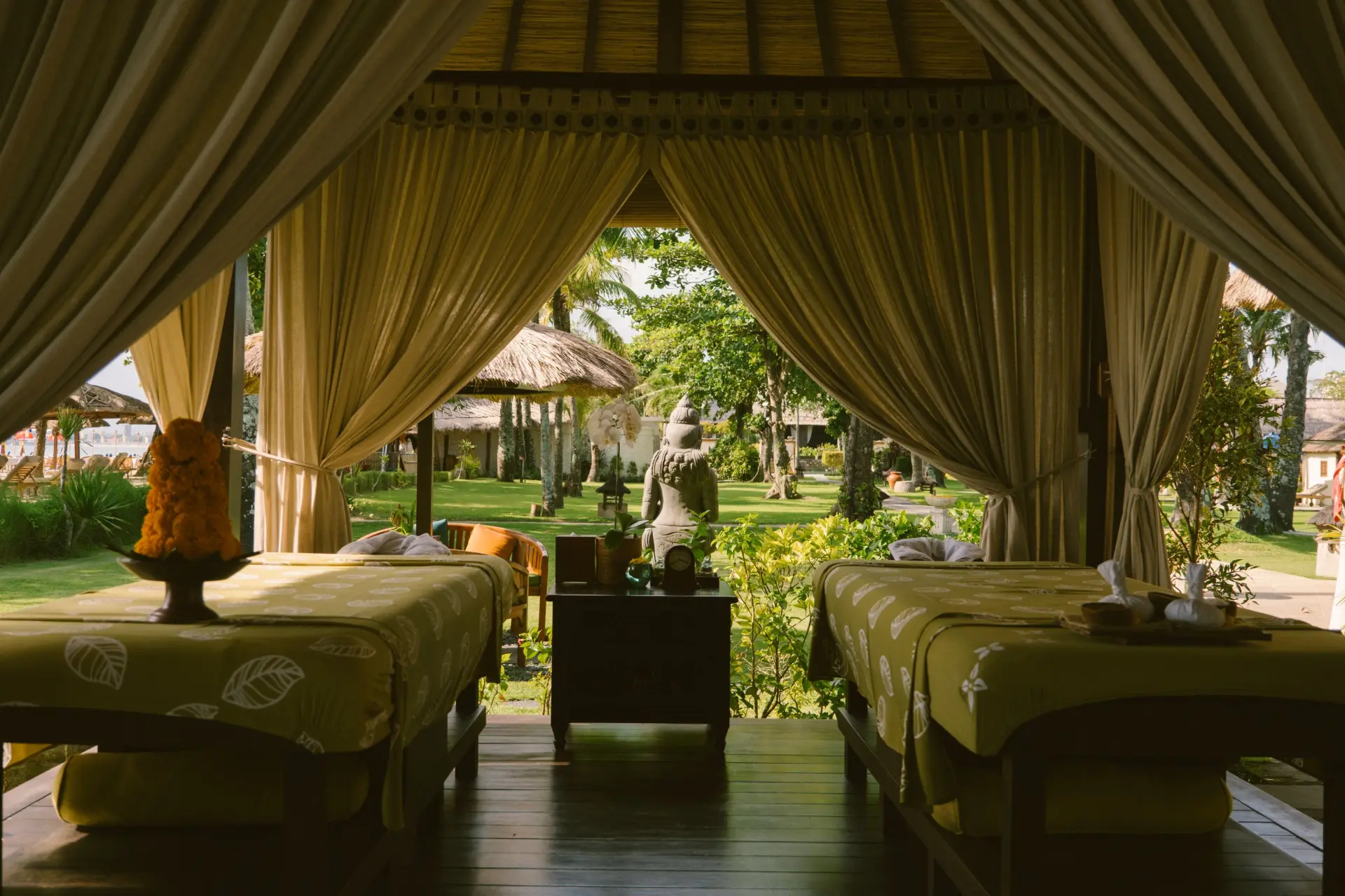 Massage på Belmond Jimbara Puri på Bali