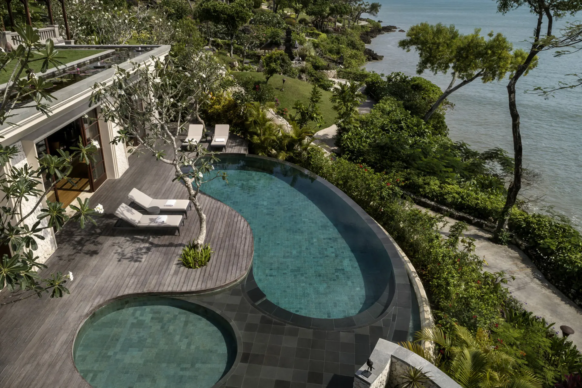 Poolvilla på Four Seasons Jimbaran Bay