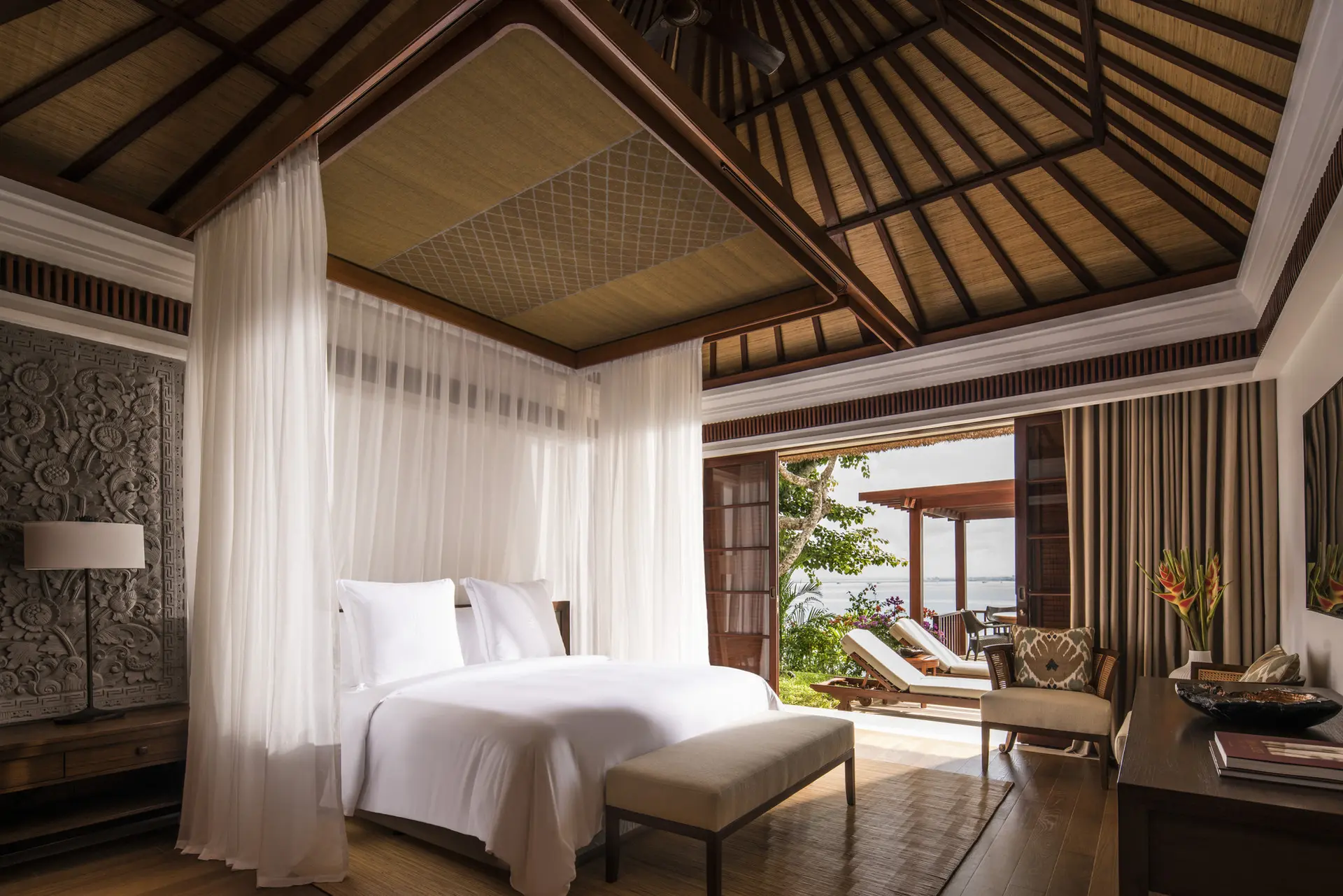 Soveværelse på Four Seasons Jimbaran Bay