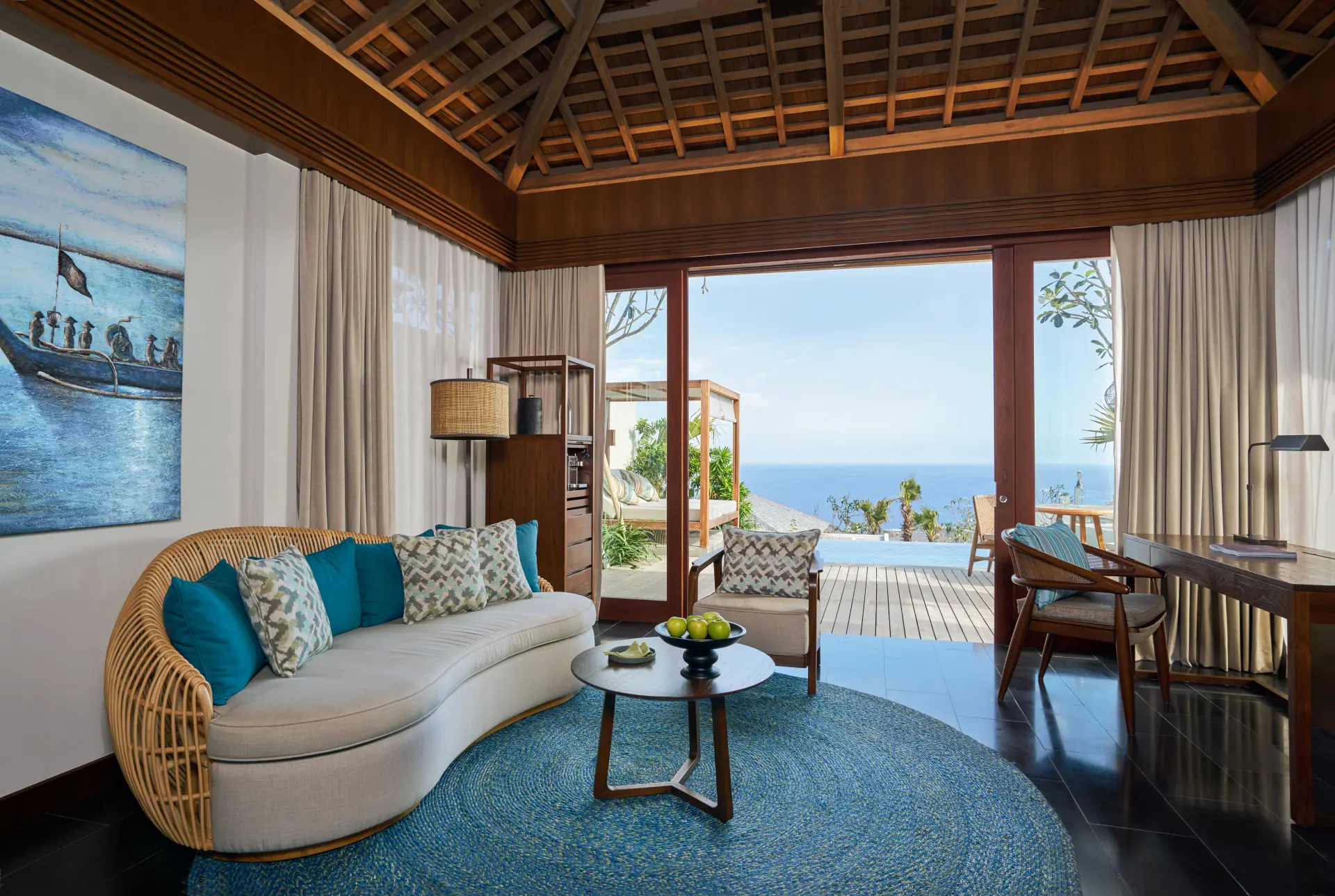 Cliff pool villa på Six Senses Uluwatu på Bali
