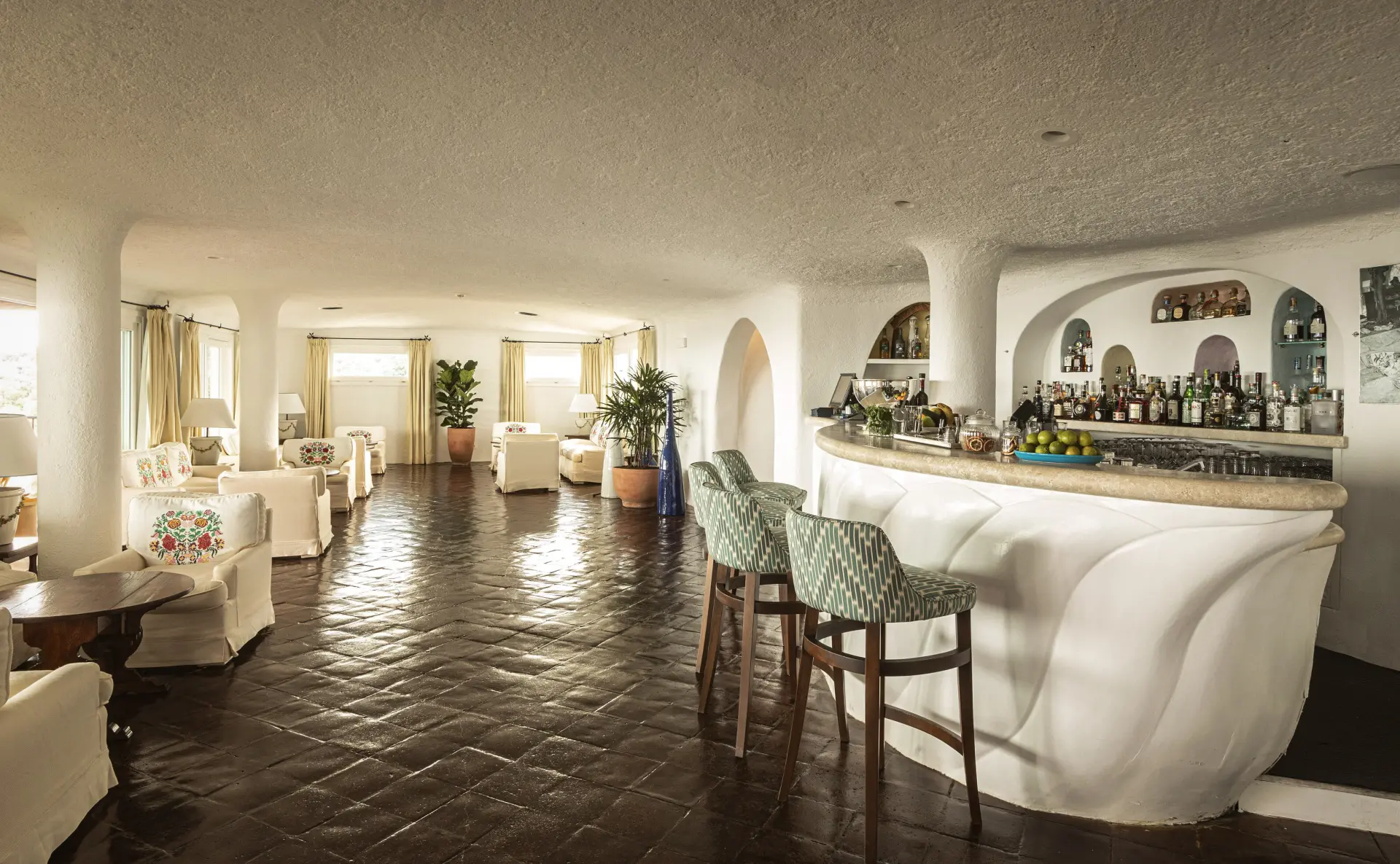 Bar på Romazzino, A Belmond Hotel, Italien