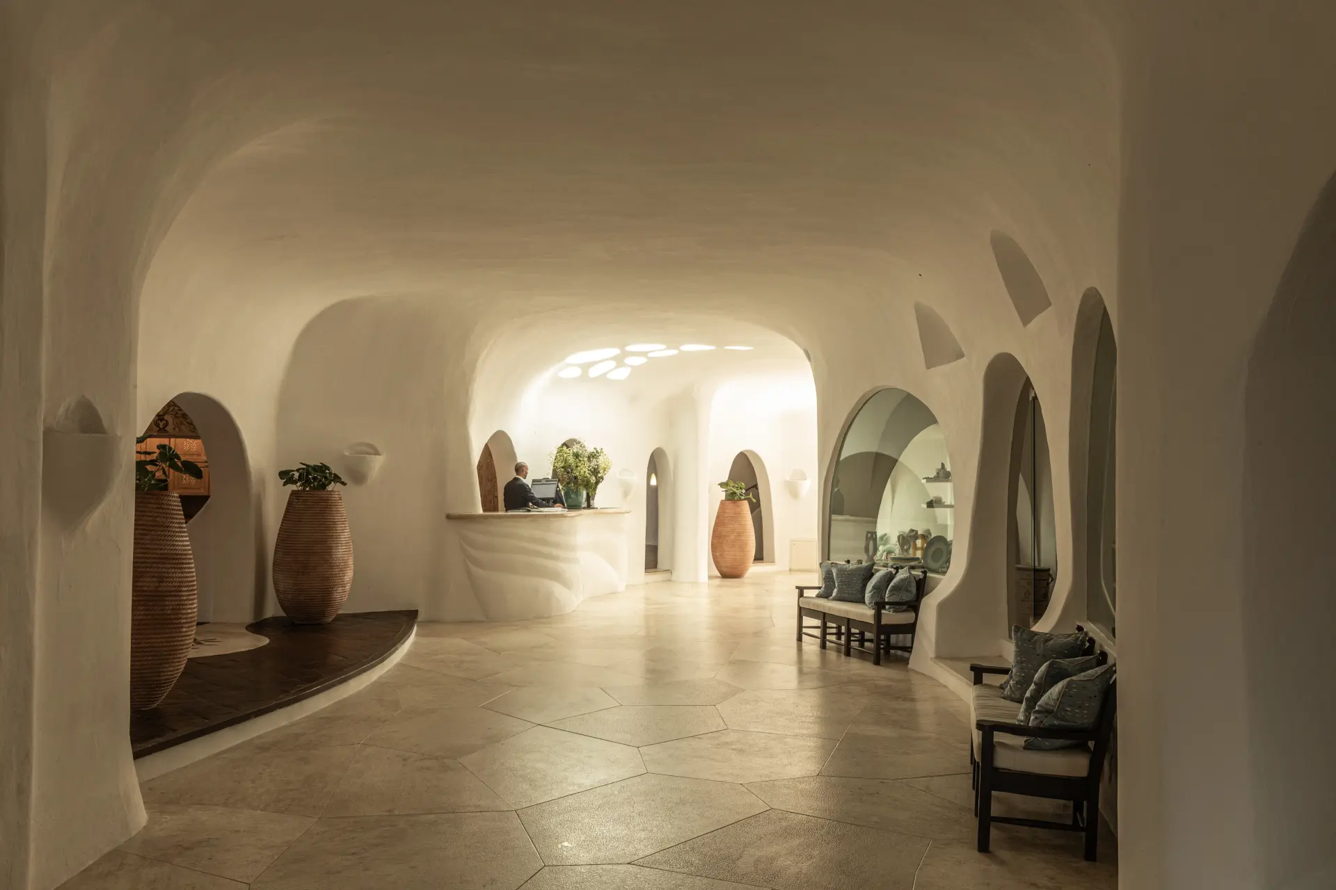 Spalobby på Romazzino, A Belmond Hotel, Italien
