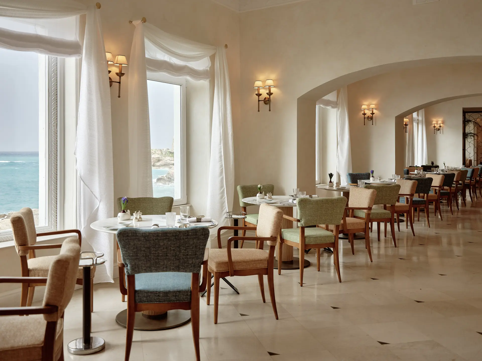 Restaurant på Villa Sant'Andrea, A Belmond Hotel, Italien