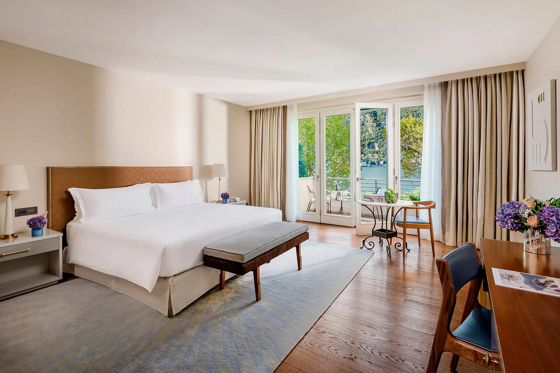 Deluze Room på Mandarin Oriental – Lago di Como, Italien