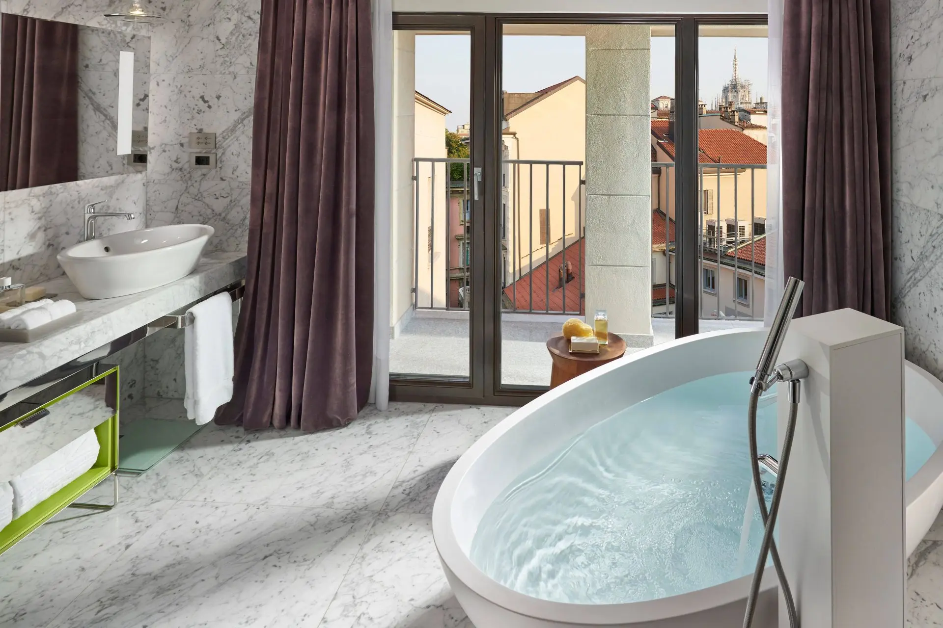 Badeværelse på Mandarin Oriental – Milano, Italien