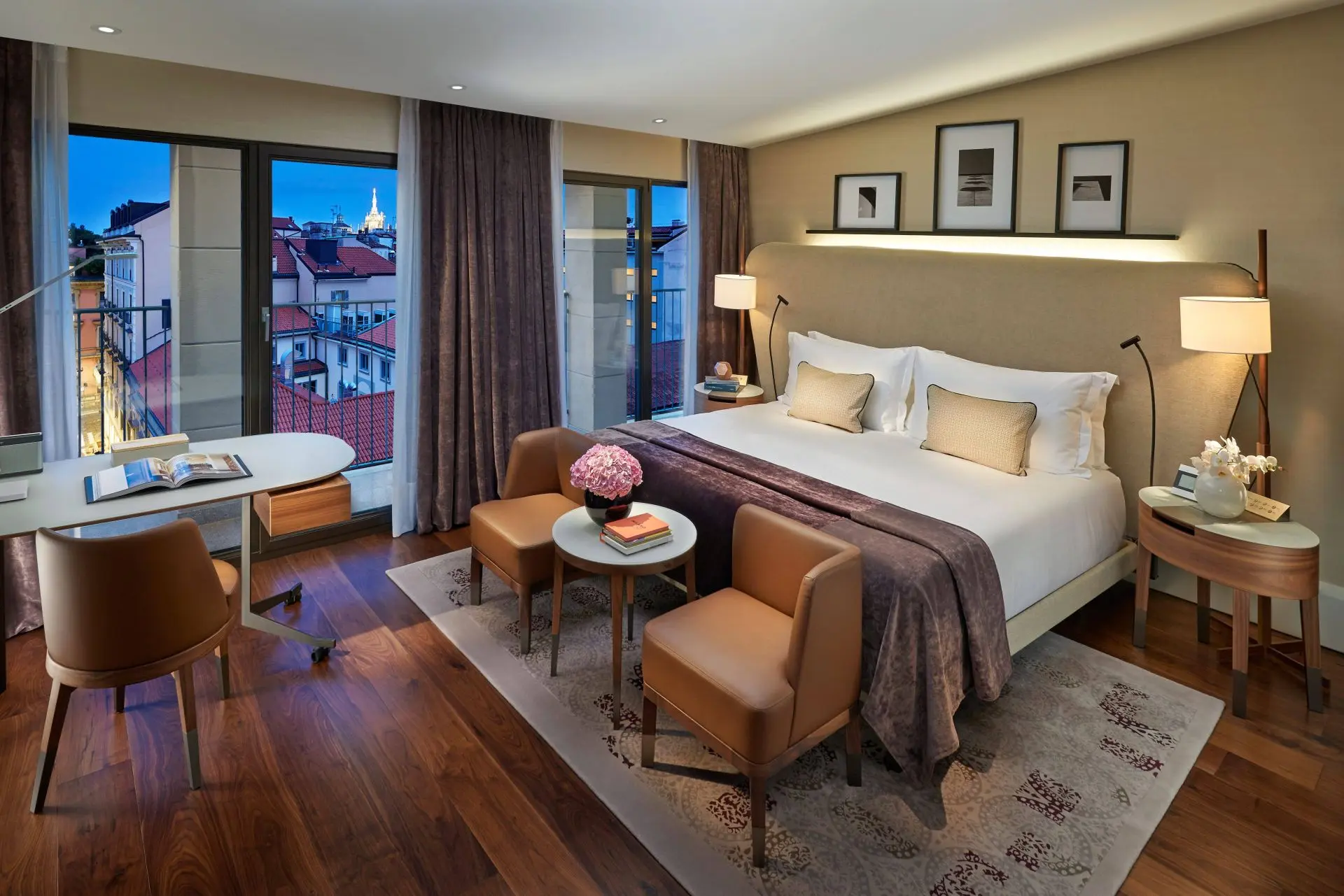 Soveværelse på Mandarin Oriental – Milano, Italien