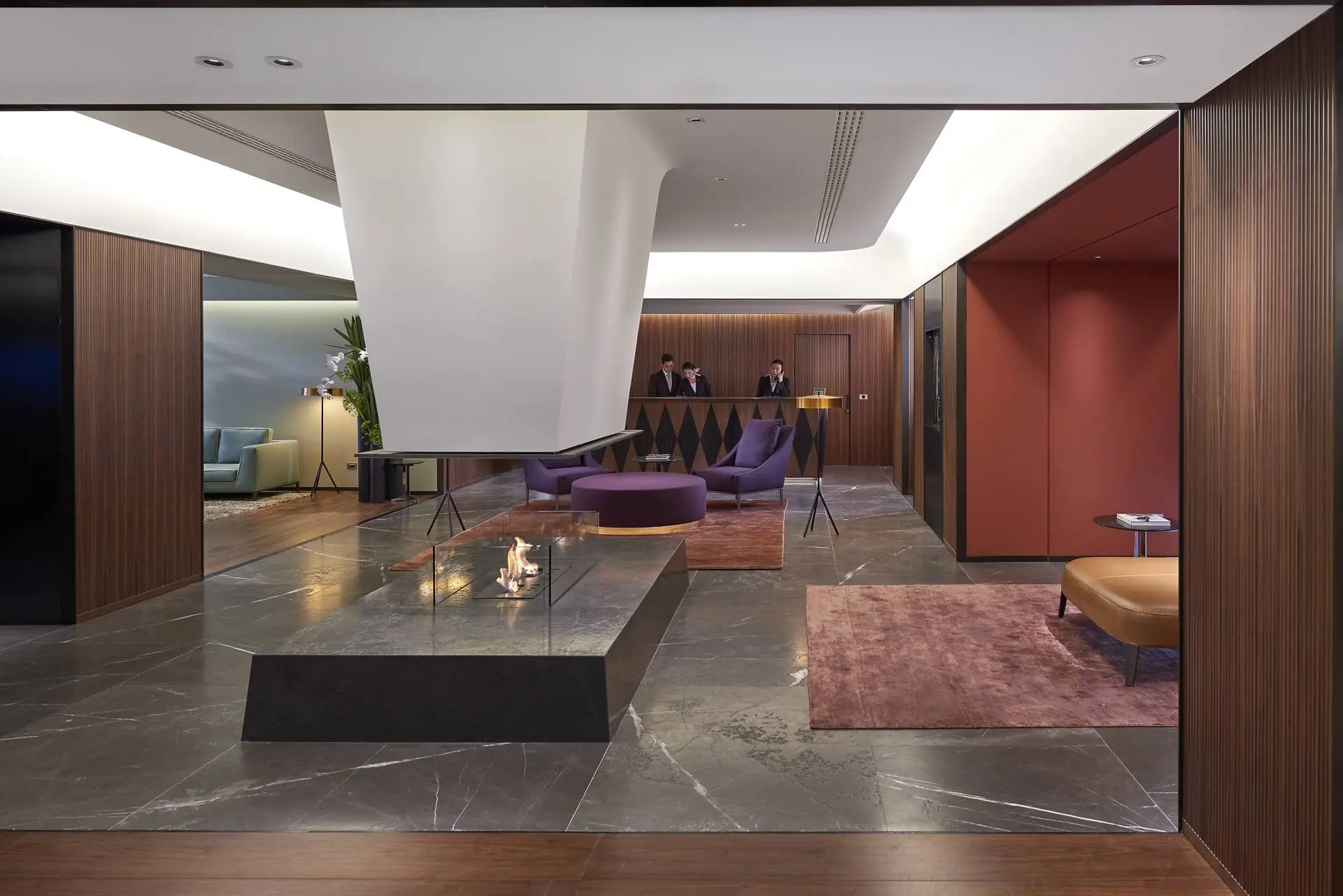 Lobby på Mandarin Oriental – Milano, Italien
