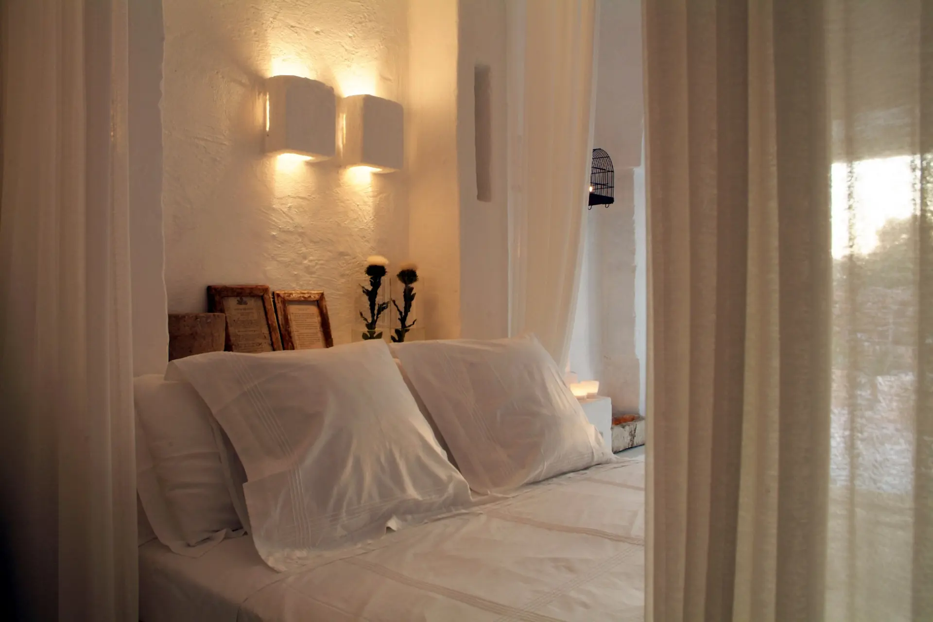 Soveværelse på Masseria Cimino, Italien