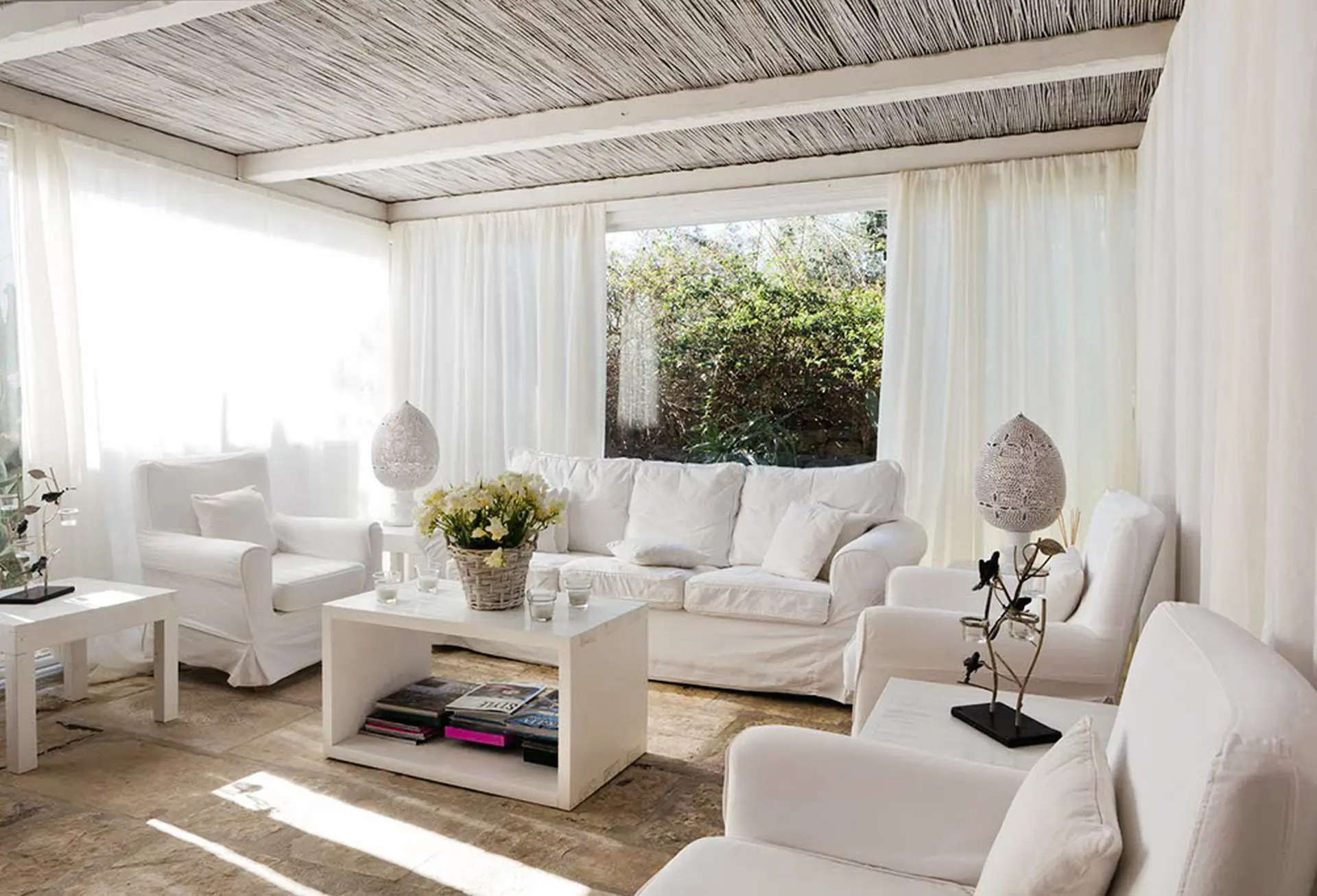 Stue i suite på Masseria Cimino, Italien
