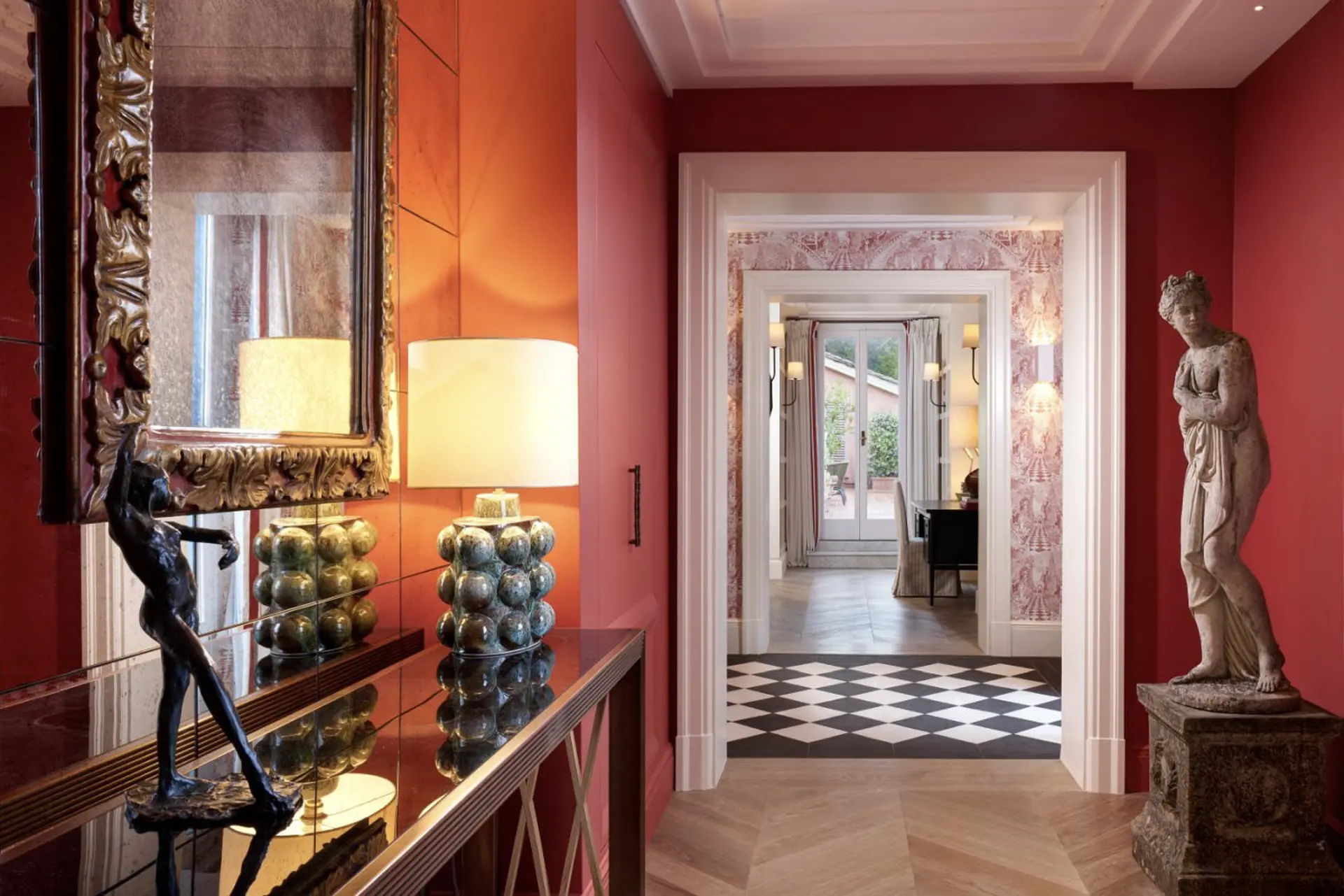 Nijinsky Suite på Rocco Forte Hotel De Russie, Rom, Italien