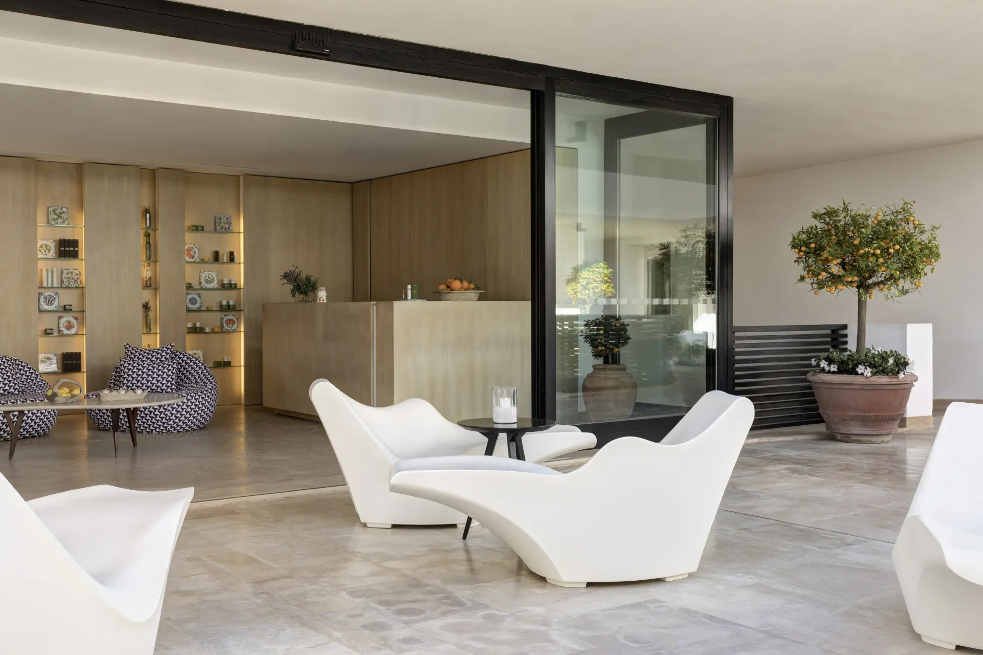 Spa på Rocco Forte Vedura Resort, Sicilien, Italien