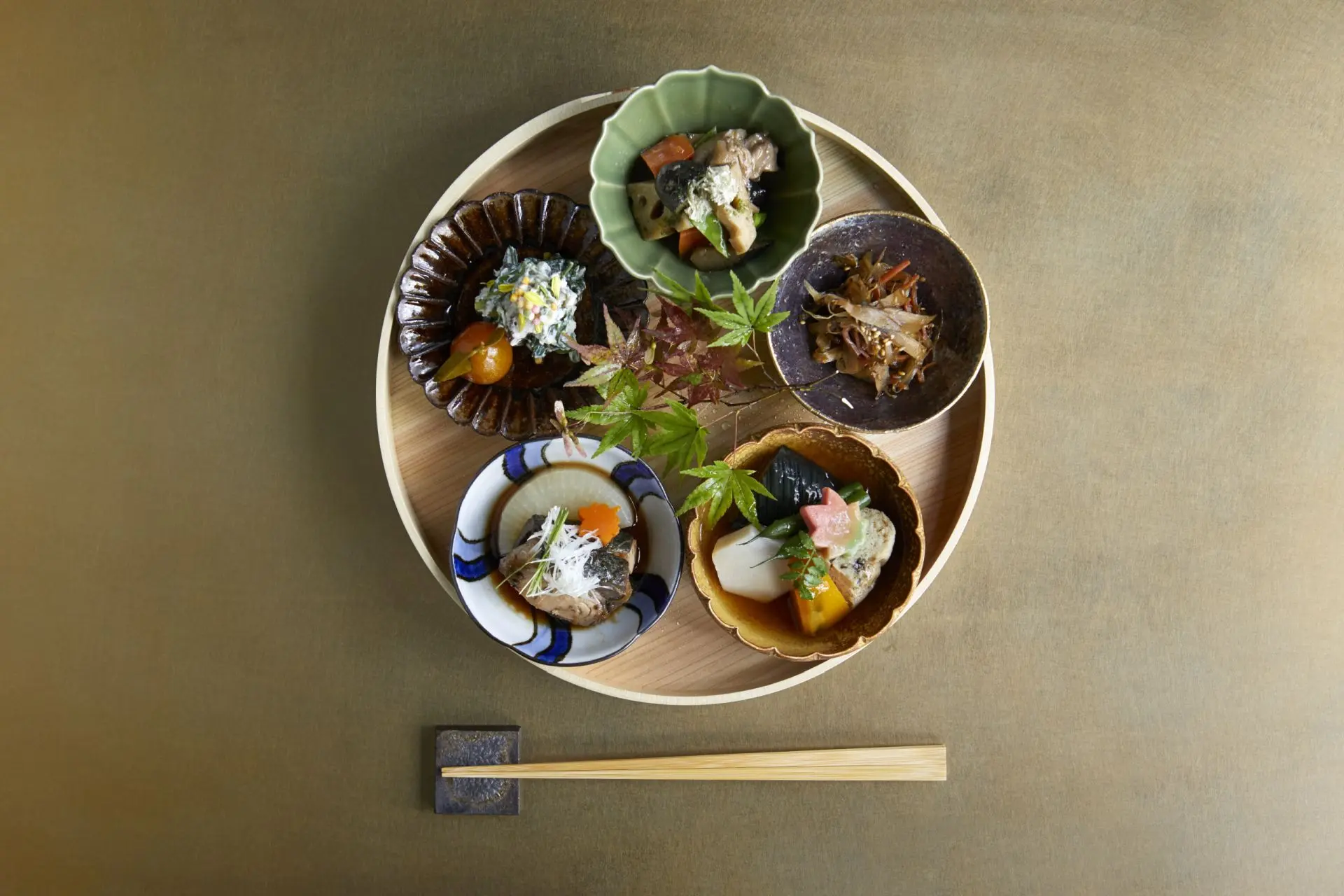 Mad på Aman Kyoto i Japan