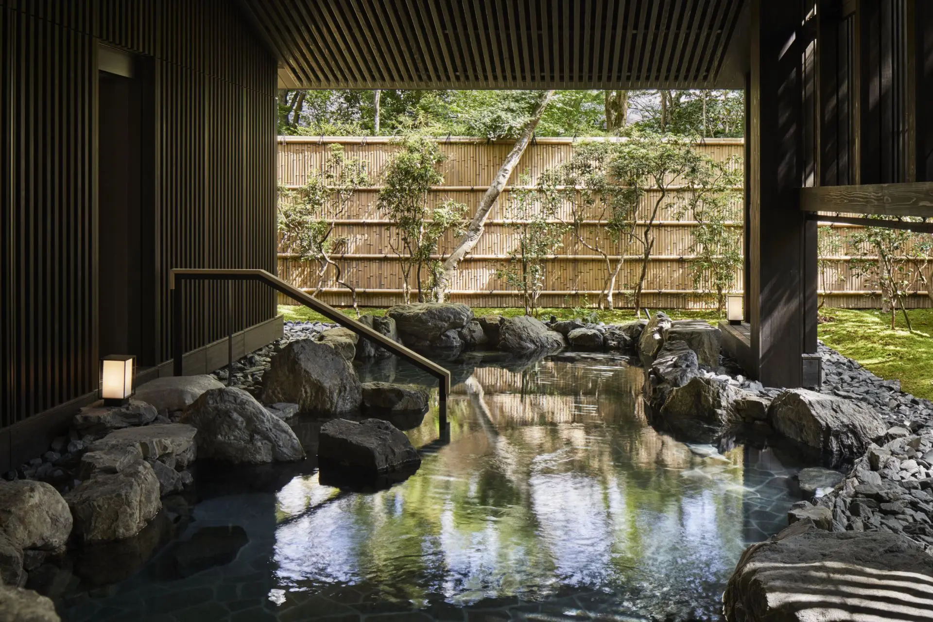 Spa på Aman Kyoto i Japan