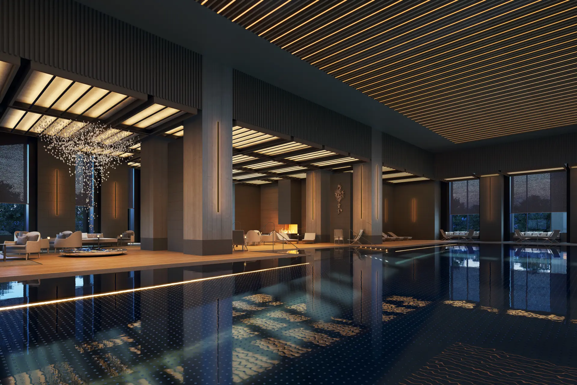 Spa og Wellness område på Janu Tokyo i Japan