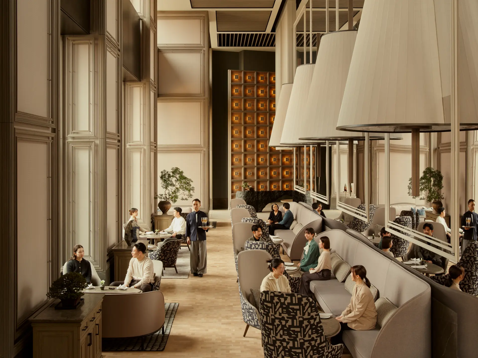 Lounge på Janu Tokyo i Japan