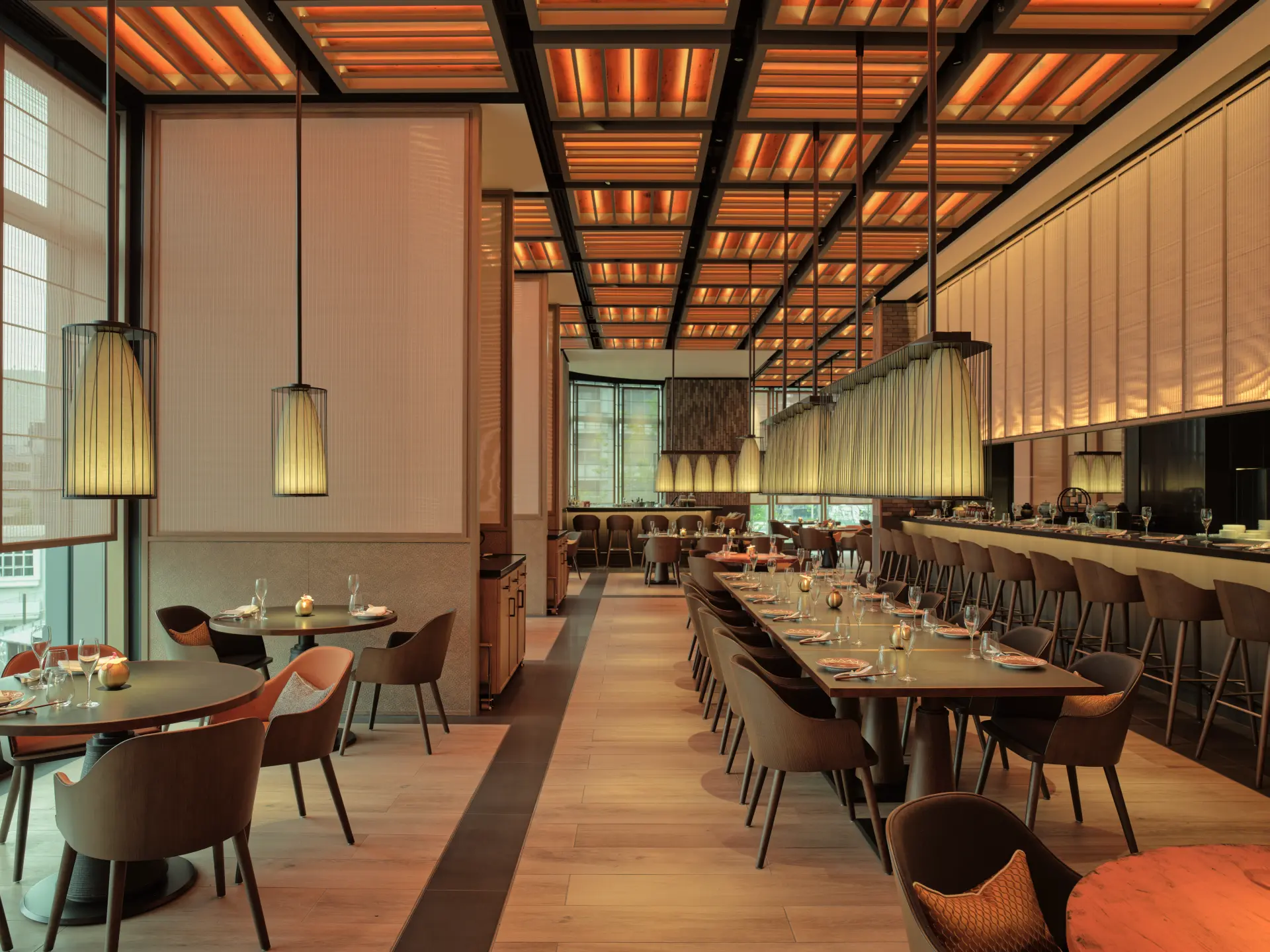 Restaurant på Janu Tokyo i Japan