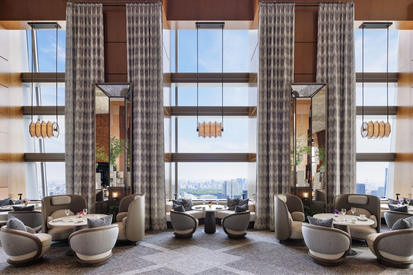 Lounge på Ritz Carlton i Japan