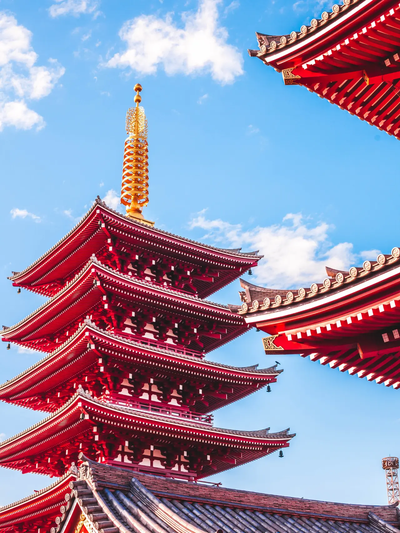 Sensoji Temple i Tokyo, Japan