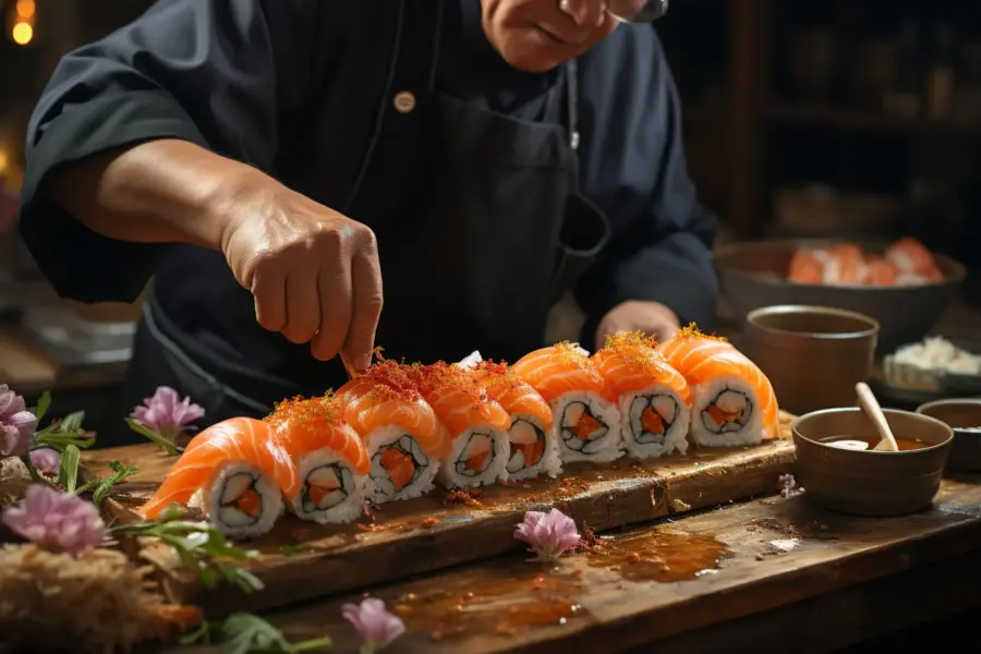 Ny autentisk sushi under ferien i Japan