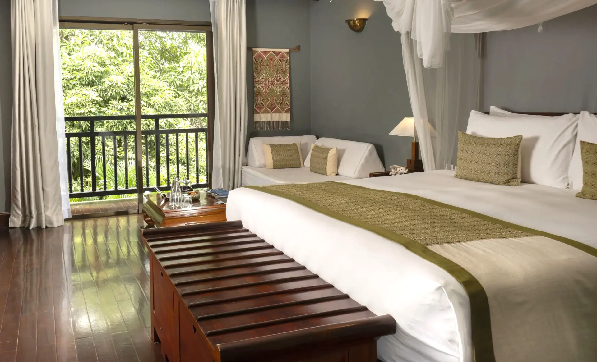 Phou Vao Garden view Junior suite på La Residence Phou Vao i Laos