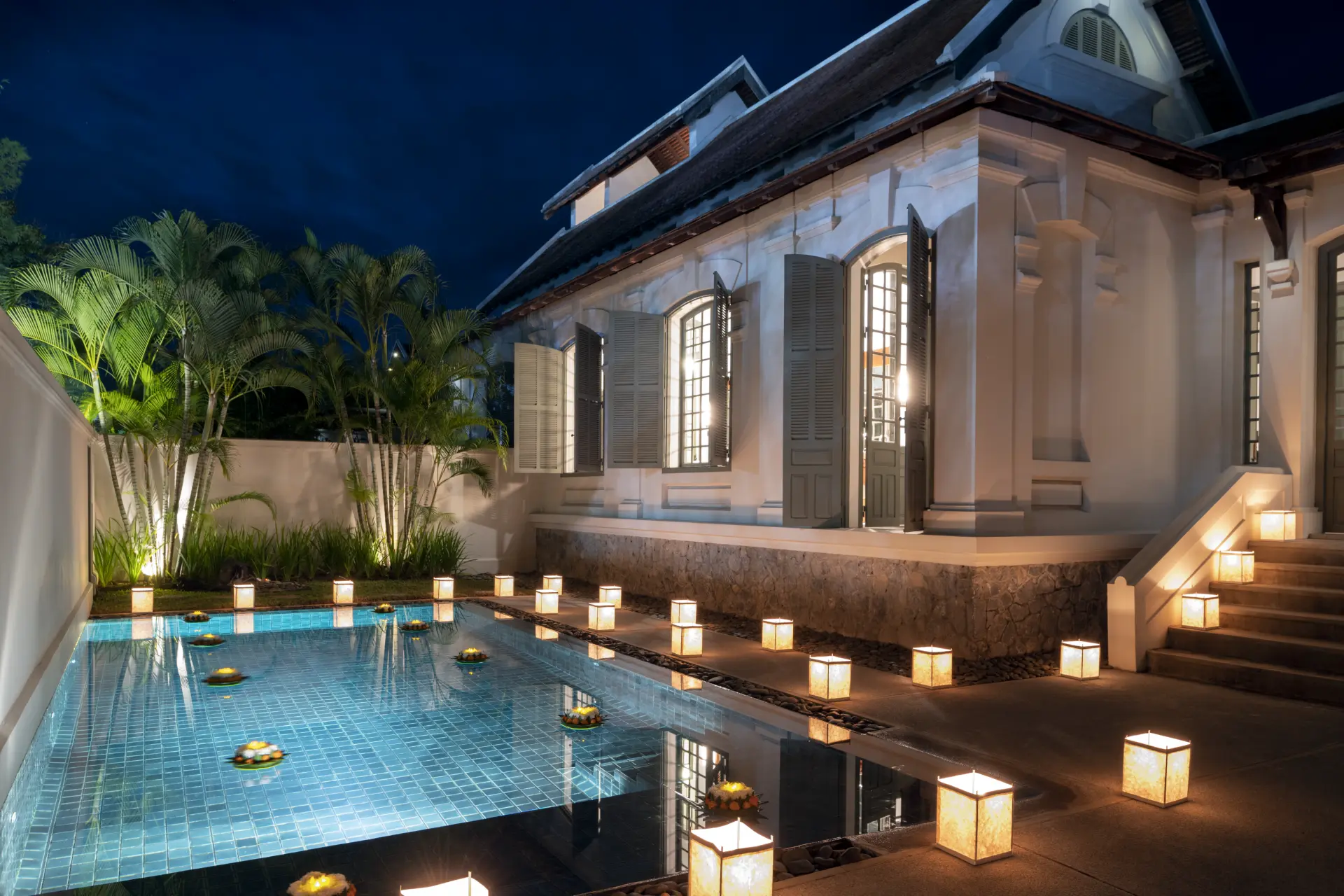 Khan Pool Suite på Amantaka i Laos