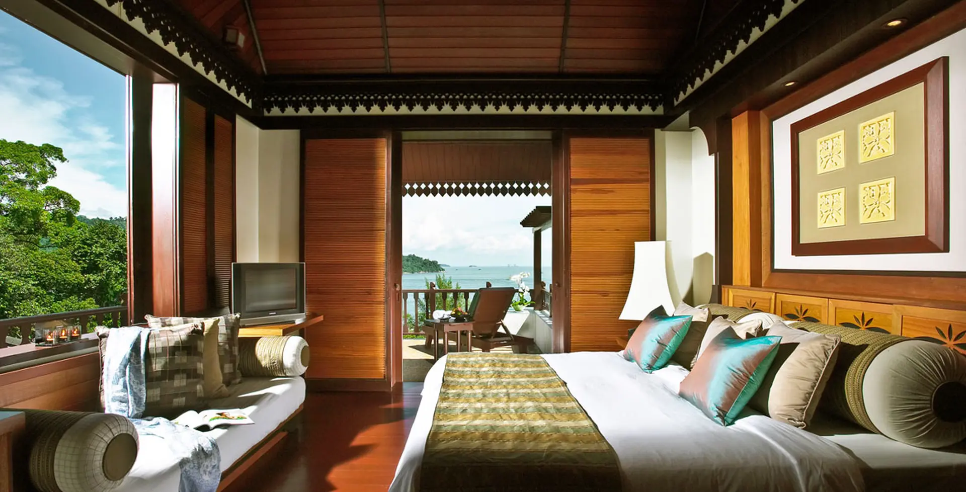 Soveværelse på Pangkor Laut i Malaysia