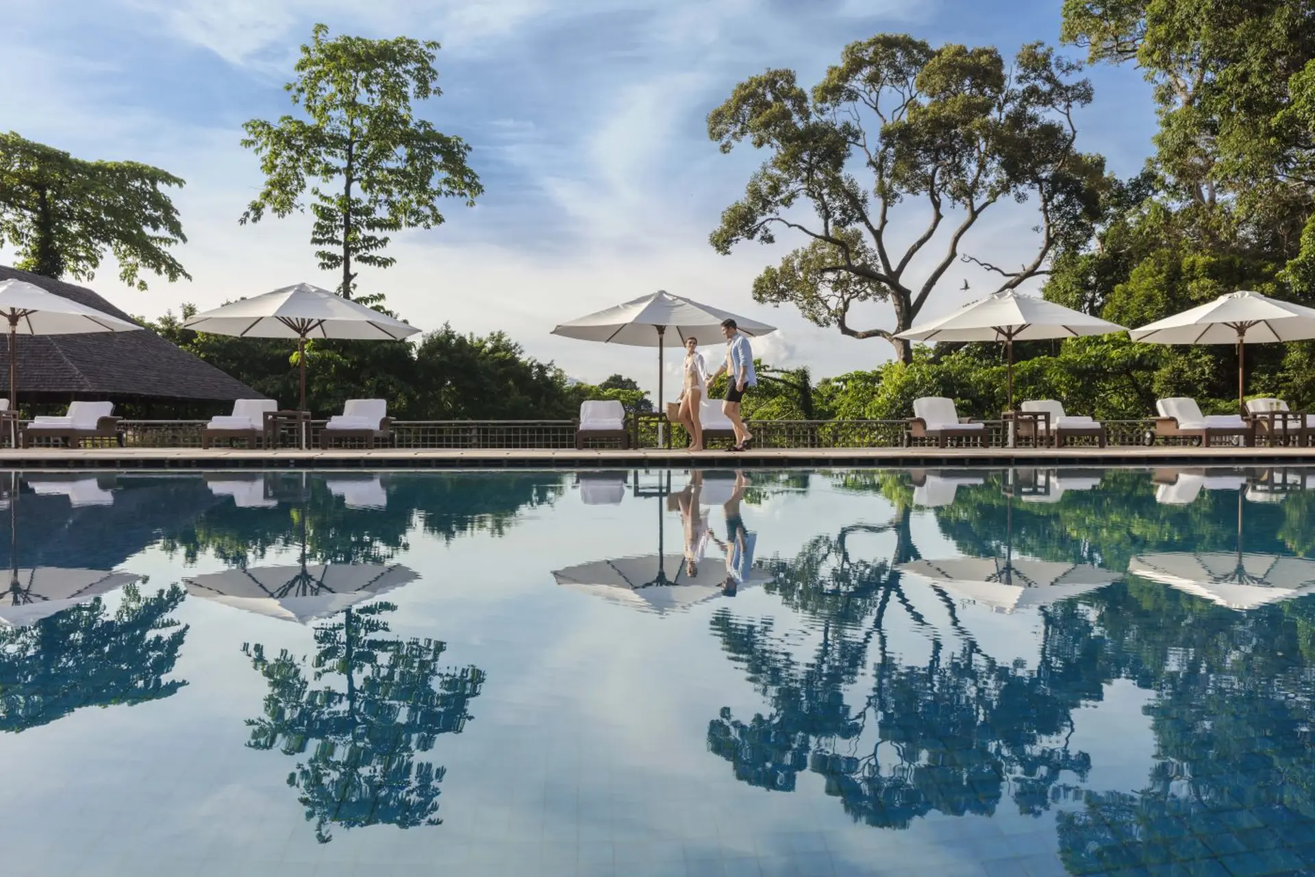 Voksen pool på The Datai Langkawi i Malaysia