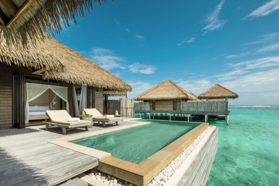 Water Villa på COMO Maalifushi, Maldiverne
