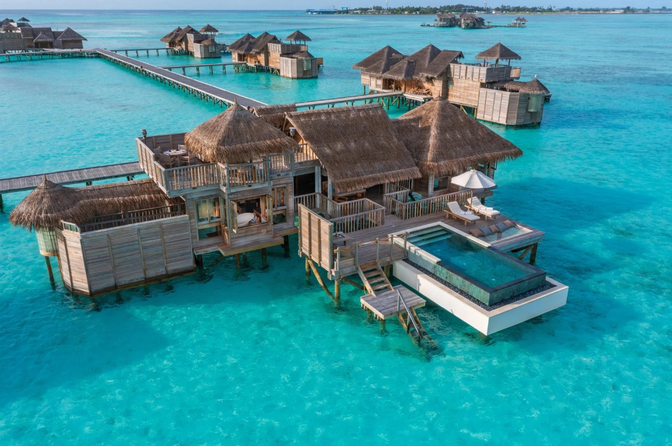 Villa Suite med pool på Gili Lankanfushi, Maldiverne