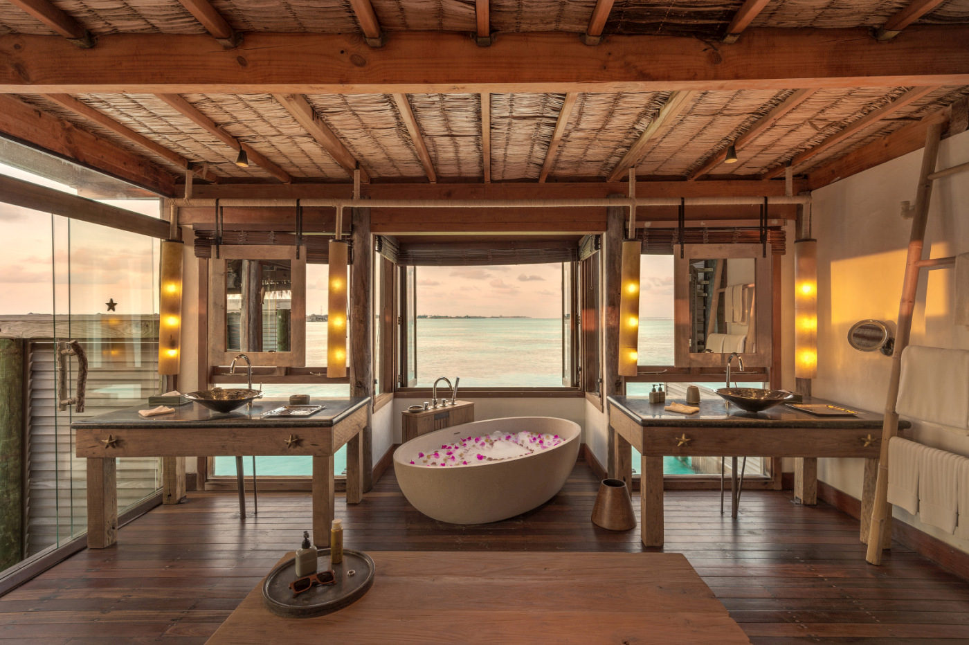 Villa Suite med pool på Gili Lankanfushi, Maldiverne