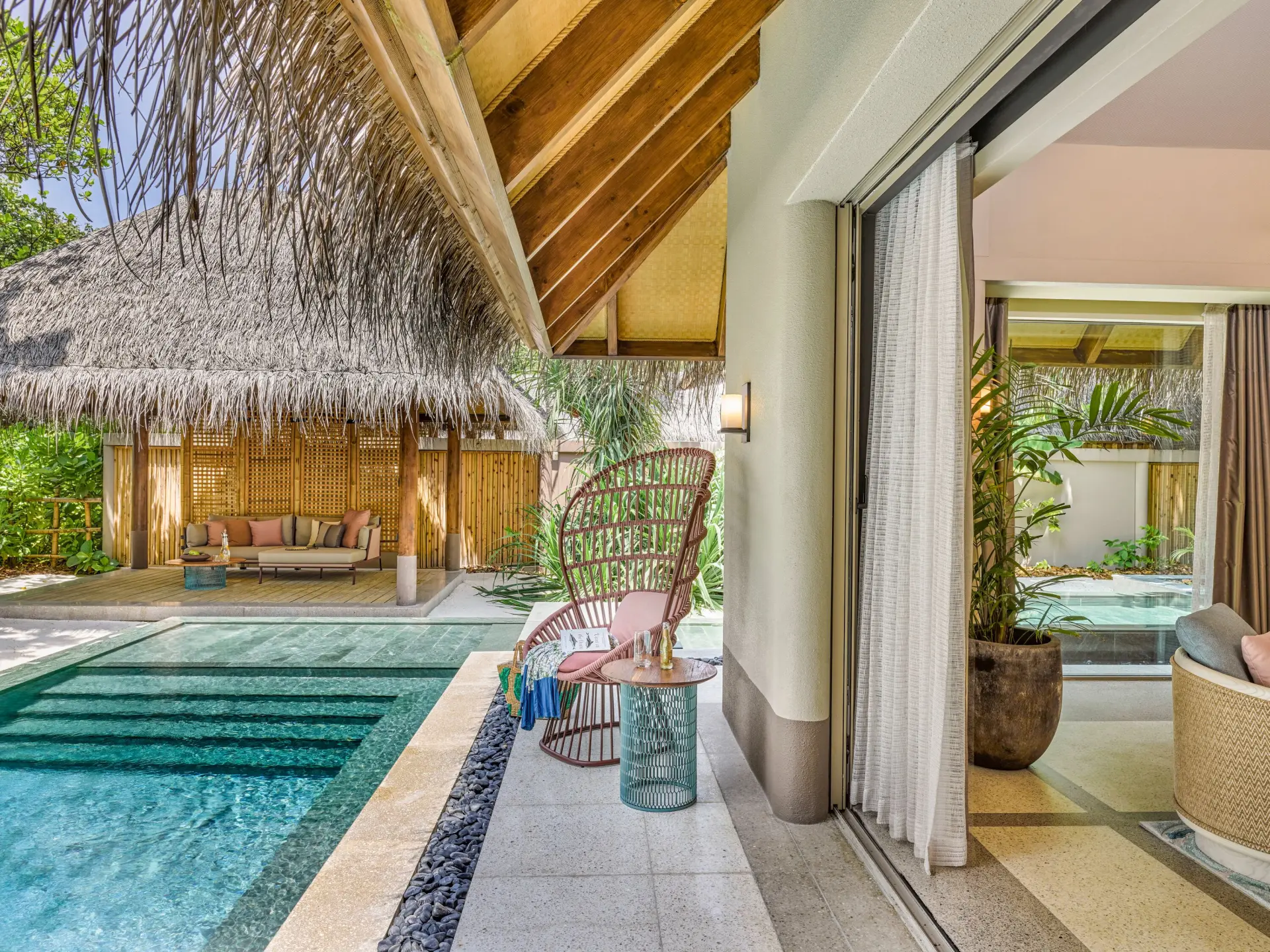 Beach Villa med pool på Joali Maldives, Maldiverne