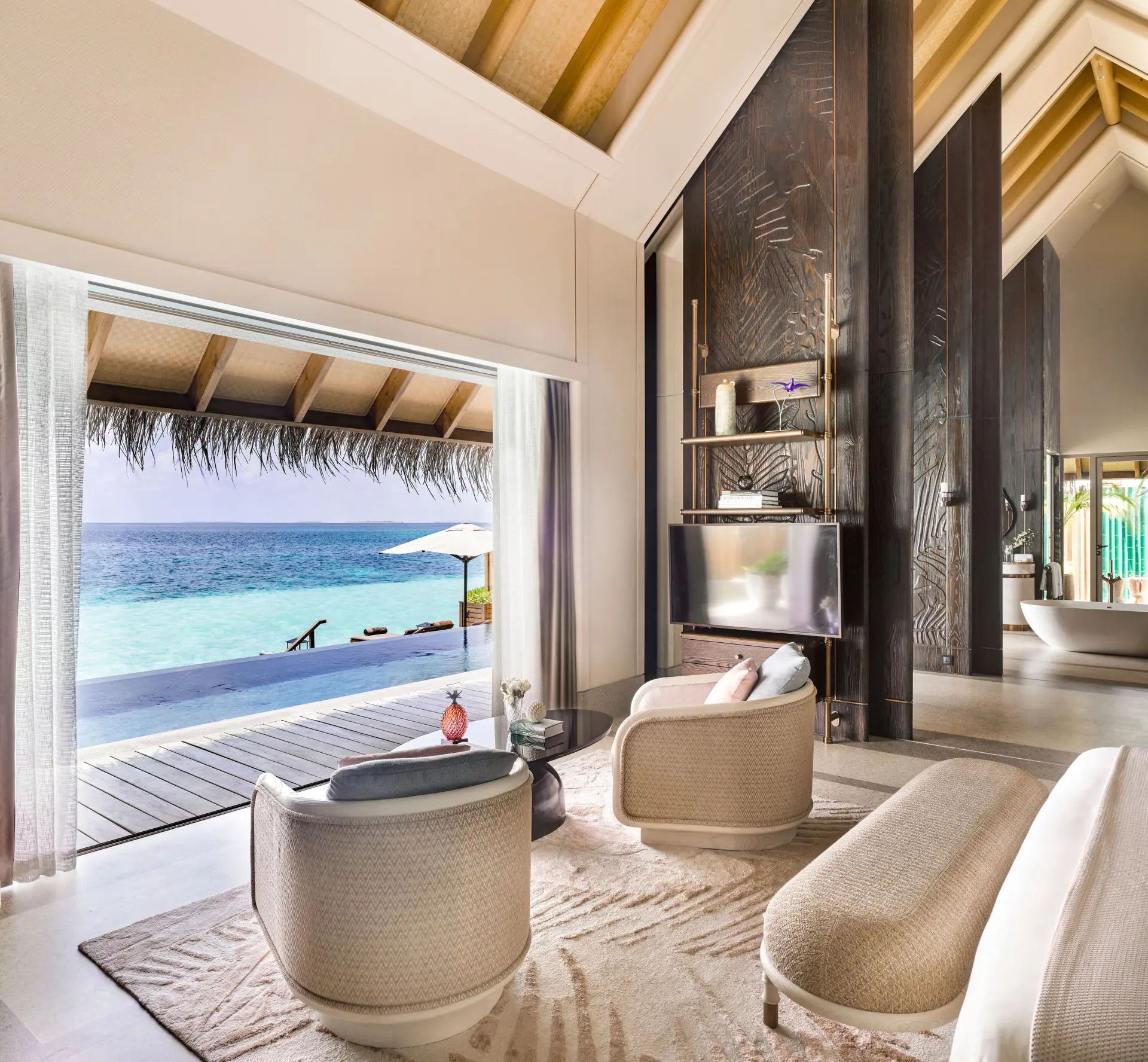 Water Villa med pool på Joali Maldives, Maldiverne
