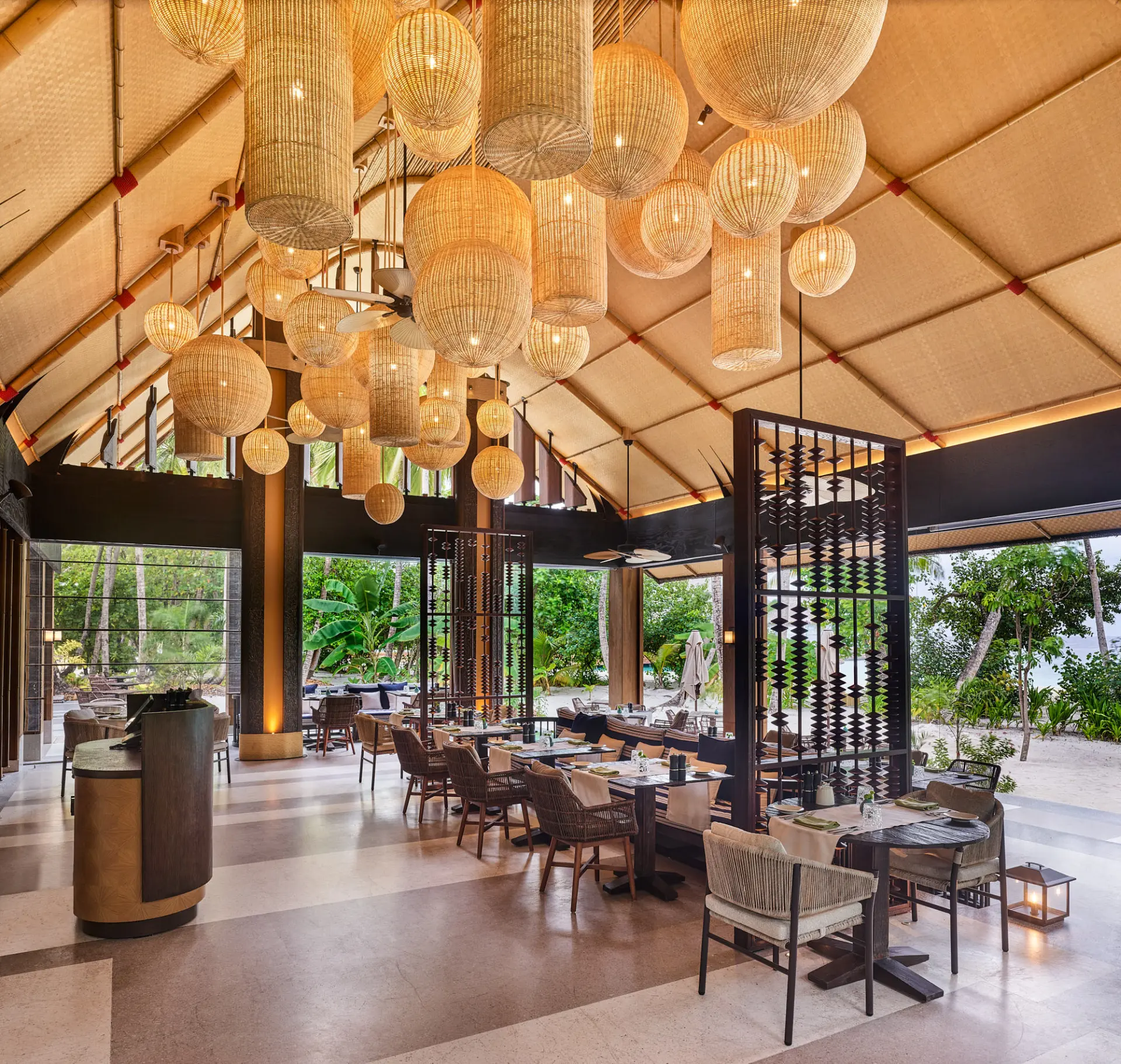 Restaurant Vandhoo på Joali Maldives, Maldiverne