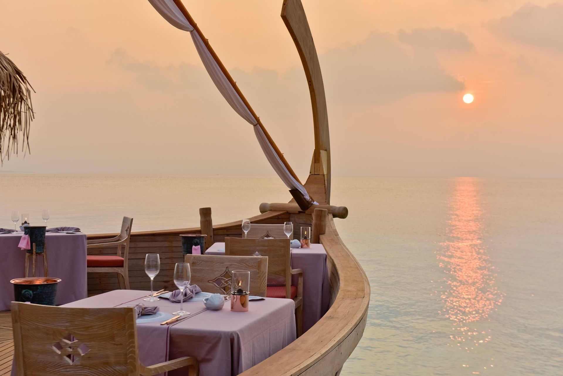 Restaurant Batheli på Milaidhoo Maldives, Maldiverne