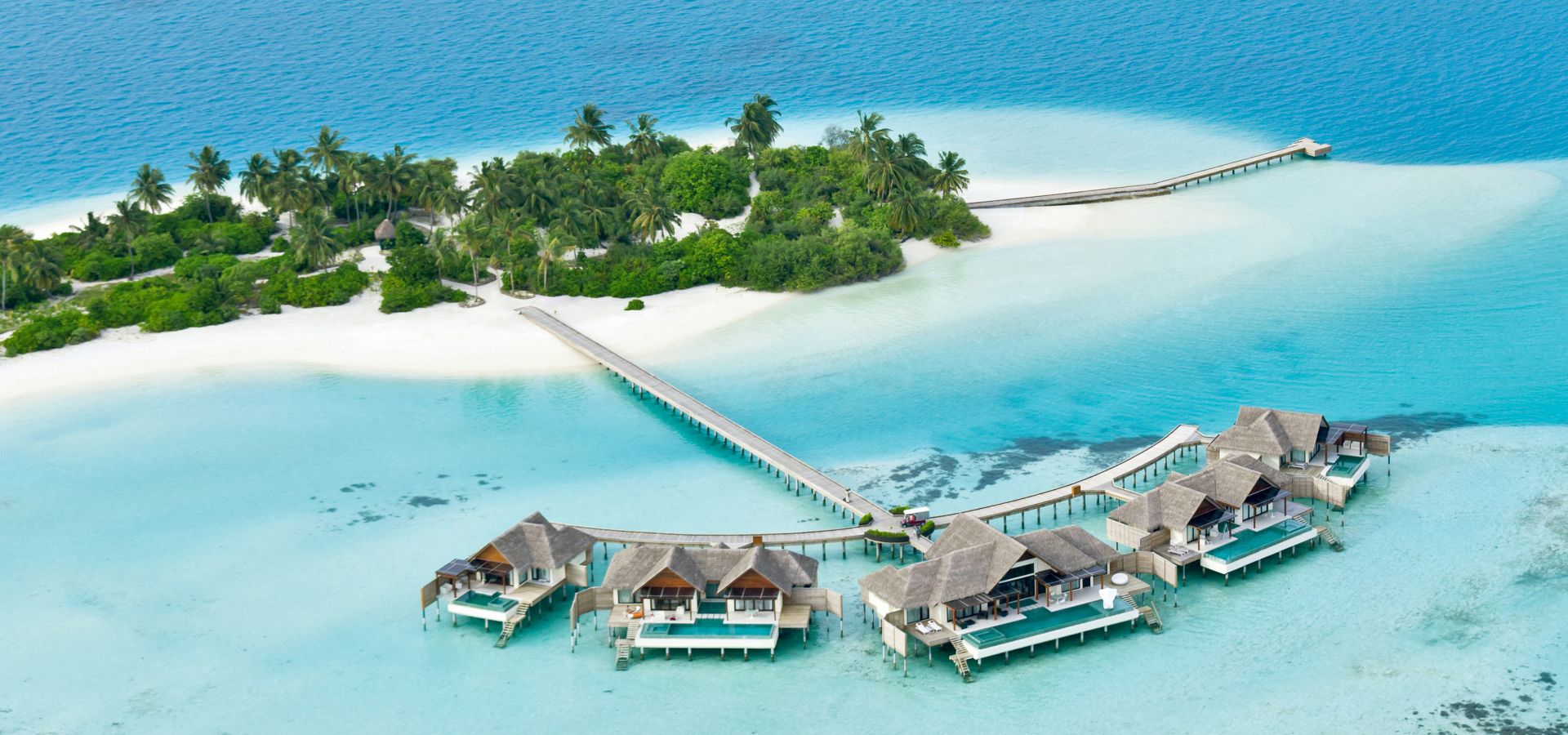 Pool villaer på vandet på Niyama Private Islands Maldives, Maldiverne