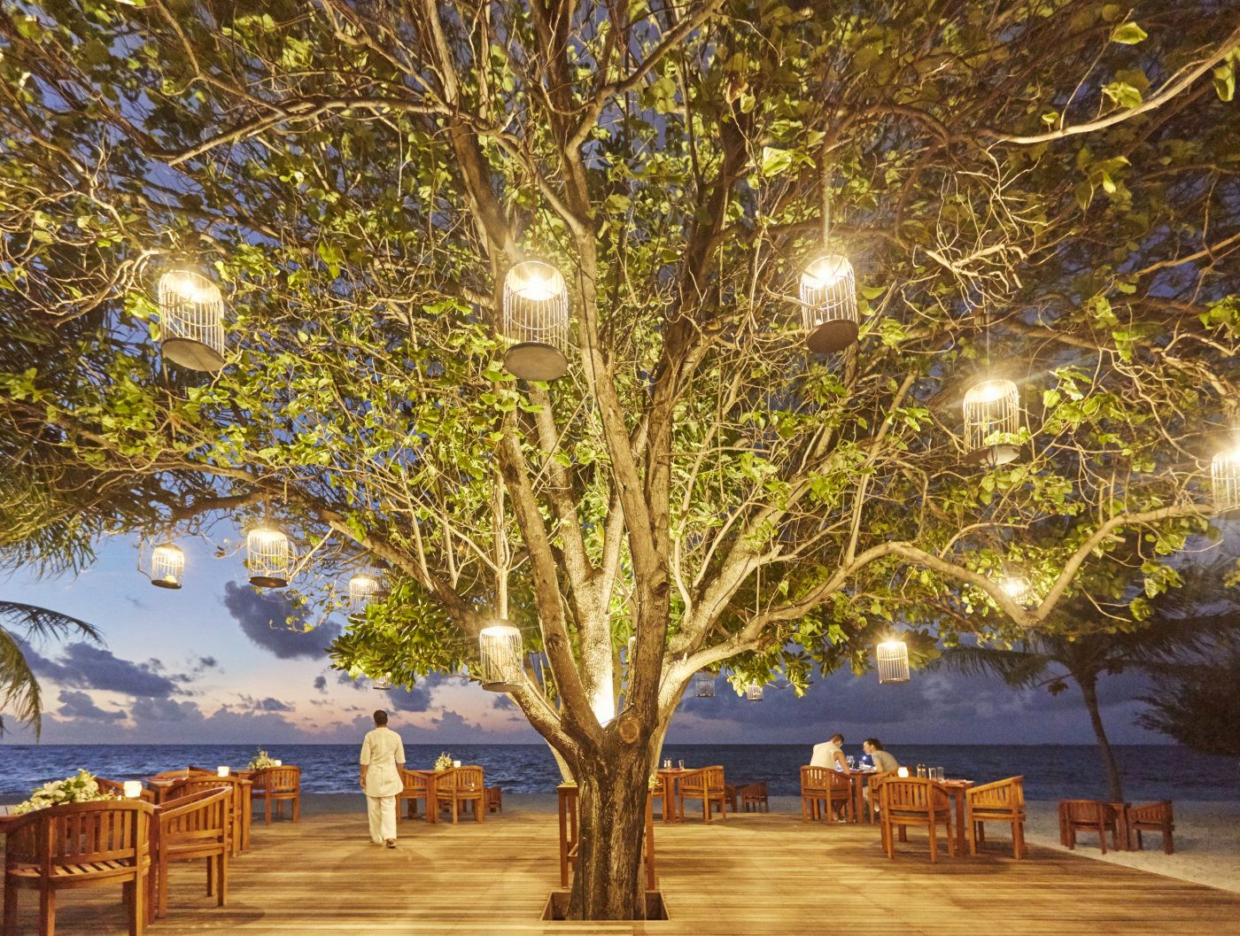 Restaurant på One&Only Reethi Rah, Maldiverne