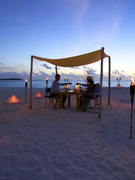 Lobster Barbeque på Six Senses Laamu, Maldiverne