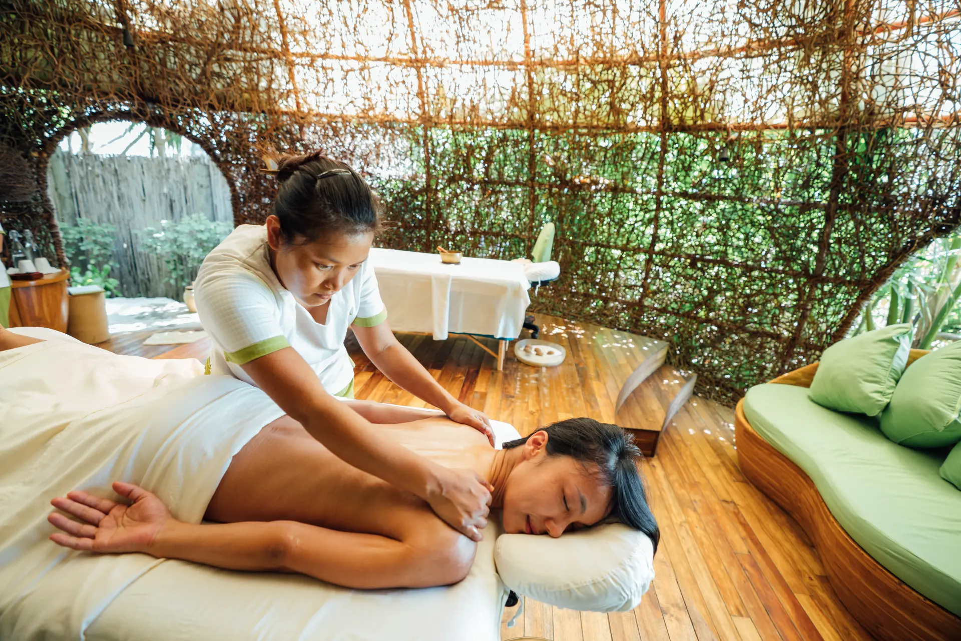 Spaen på Six Senses Laamu, Maldiverne