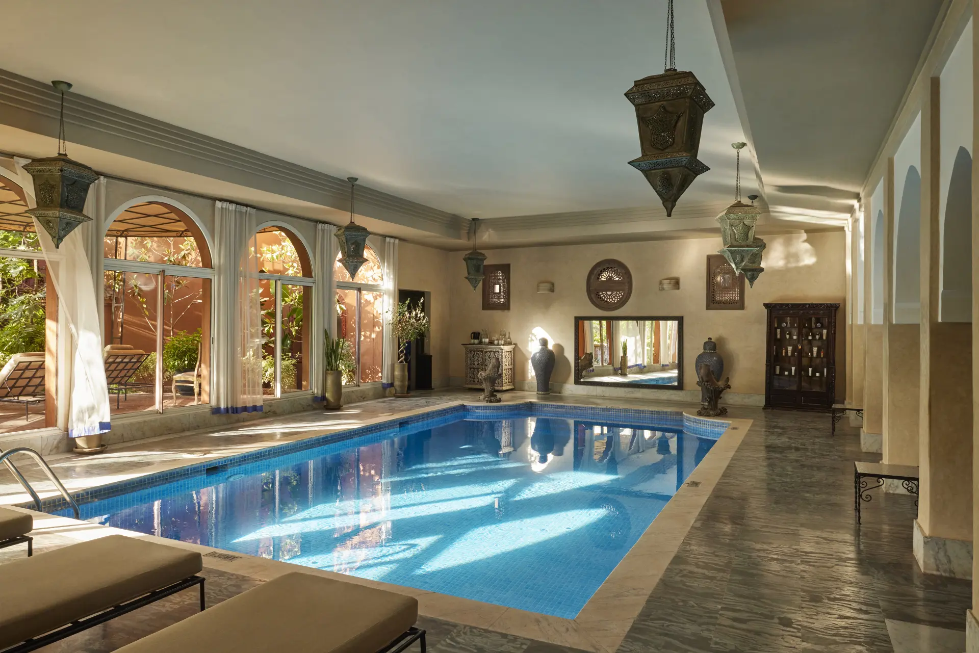 Asounfou Spa på Kasbah Tamadot, Marokko