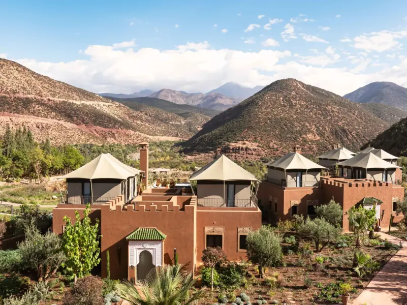 Riads på Kasbah Tamadot, Marokko
