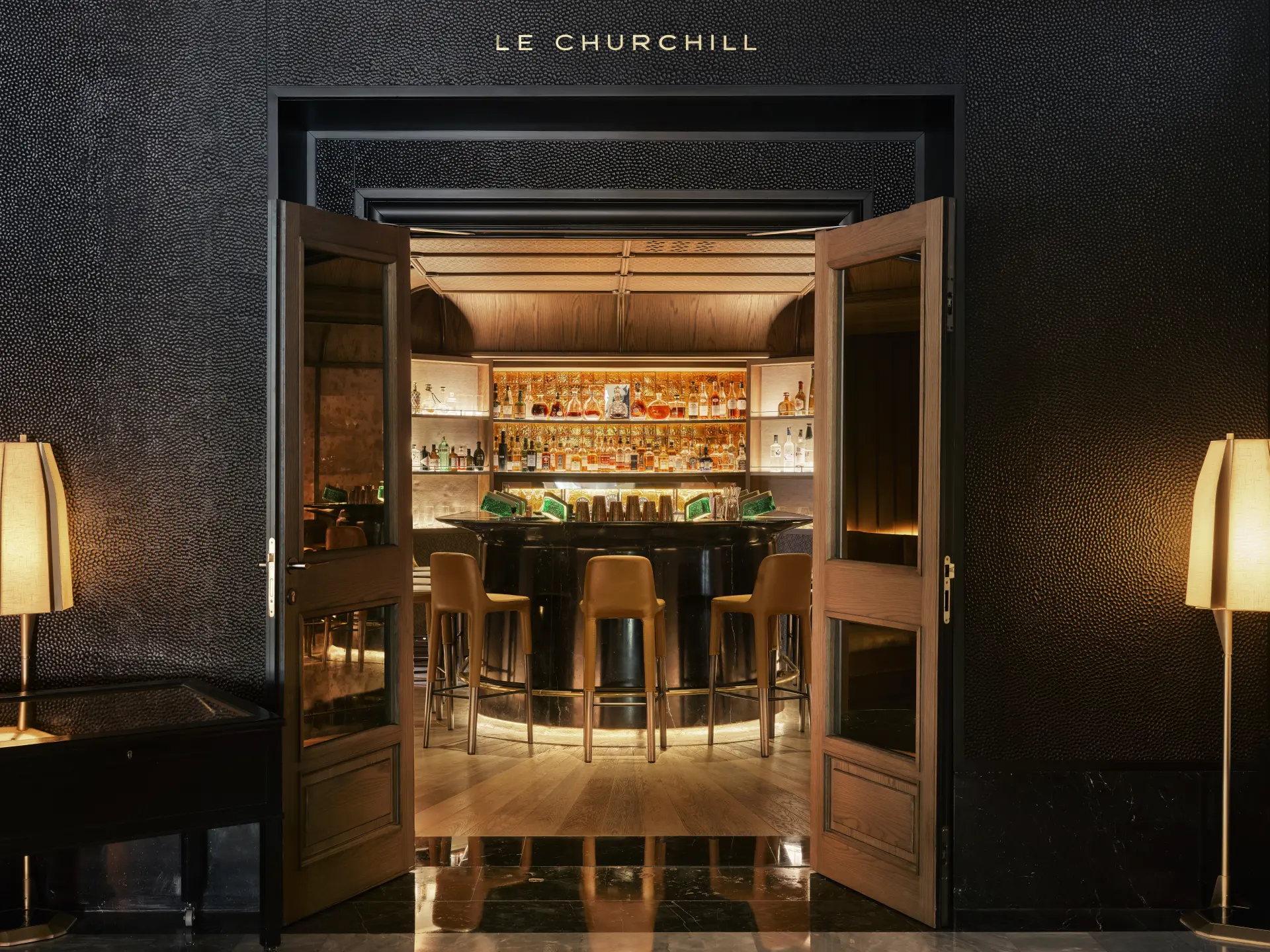 Churchill Bar på La Mamounia i Marrakech, Marokko